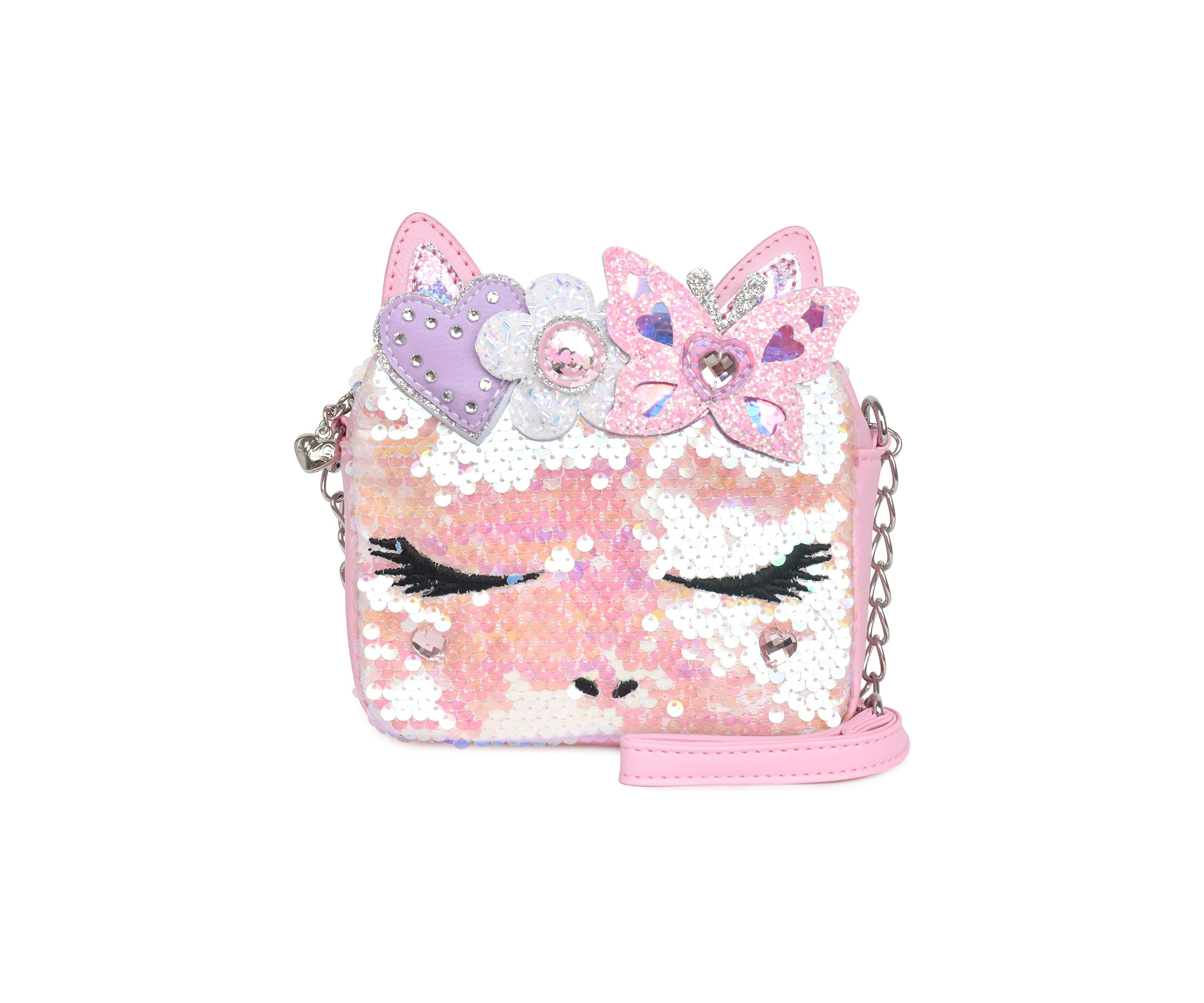 Girls Sequin Glitter Crossbody Bag