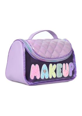 Kids Quilted Flap Shoulder Bag | Fashion Chain Purse - Mia Belle Girls Purple / One Size