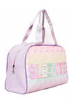 Girls Sleepover Ombré Hearts Medium Duffle Bag 