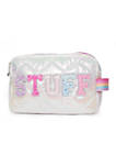 Girls Quilted Stuff Pouch