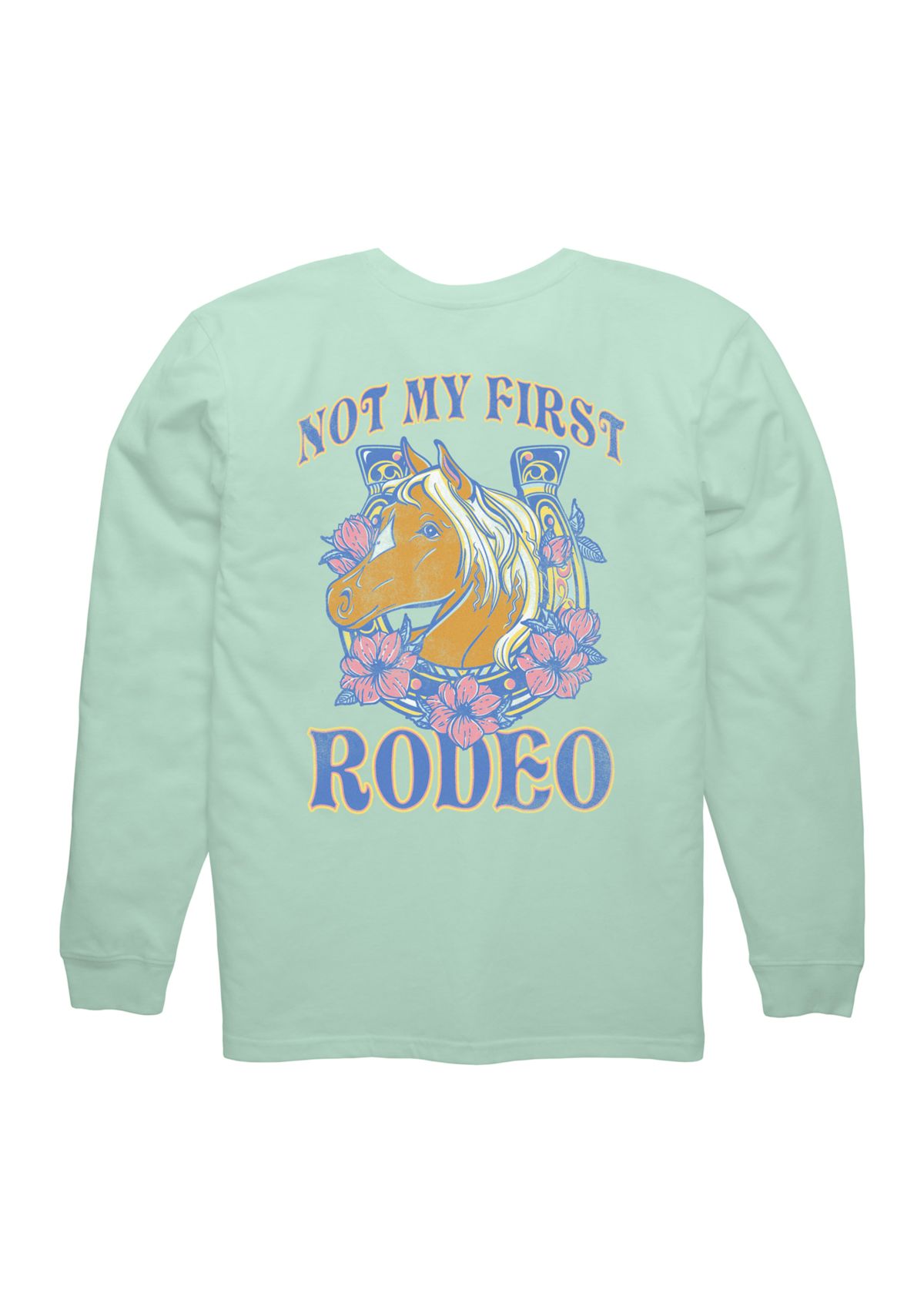 Girls 7-16 Long Sleeve Not My First Rodeo Graphic T-Shirt