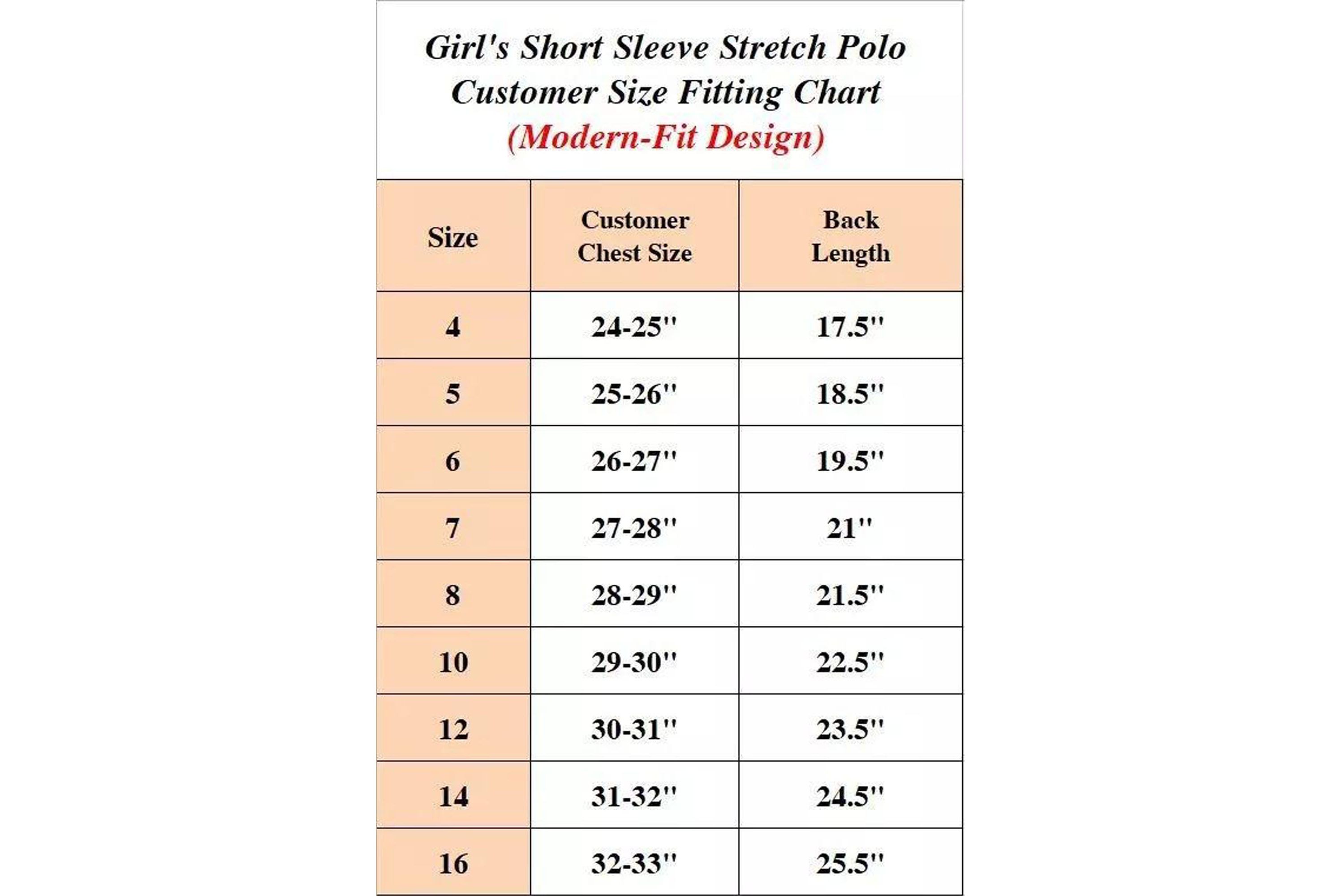 Girls 3-Button Short Sleeve Stretch Pique Polo Shirts School Uniform -3 Pack