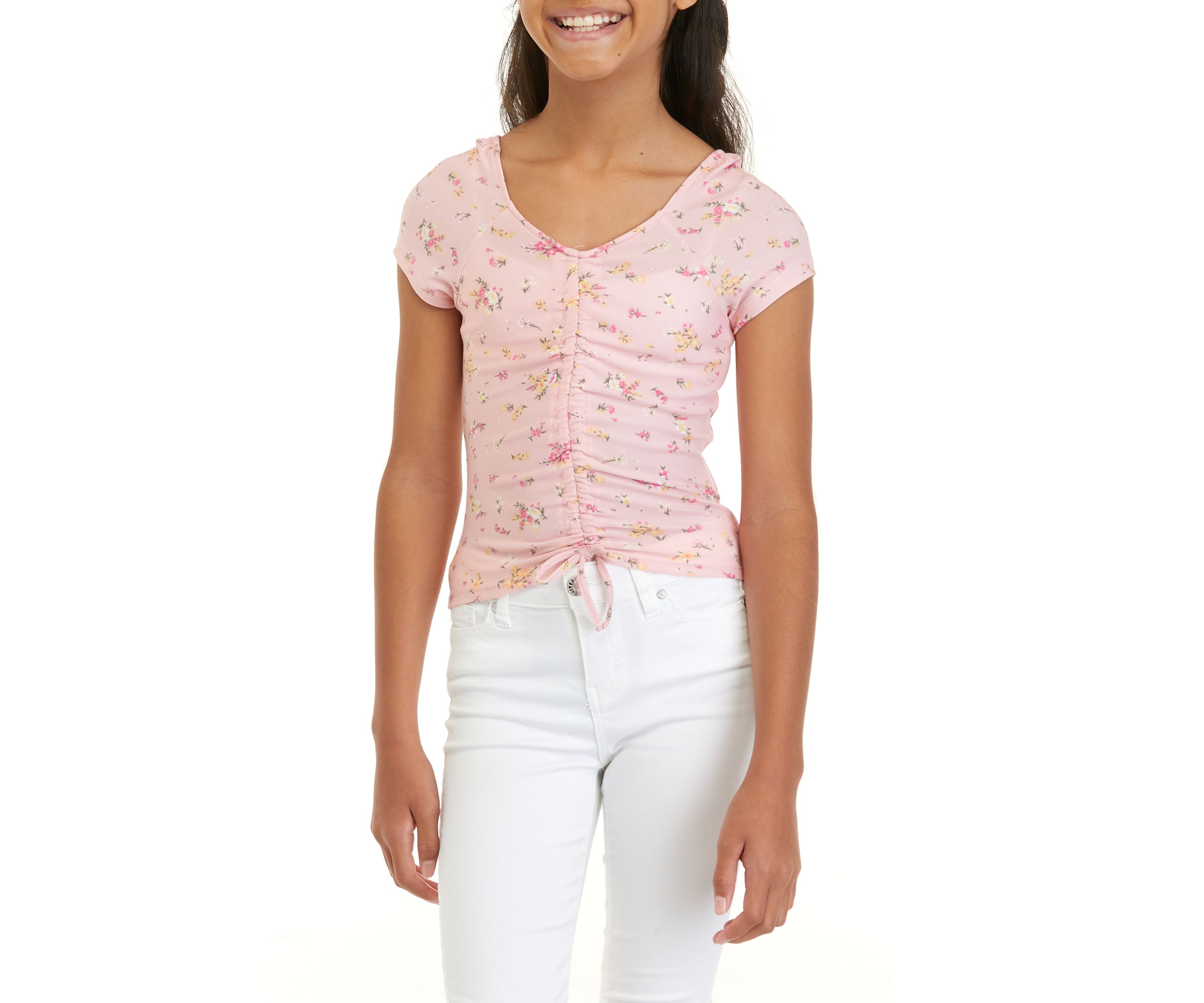 Girls 7-16 Printed Fashion Top