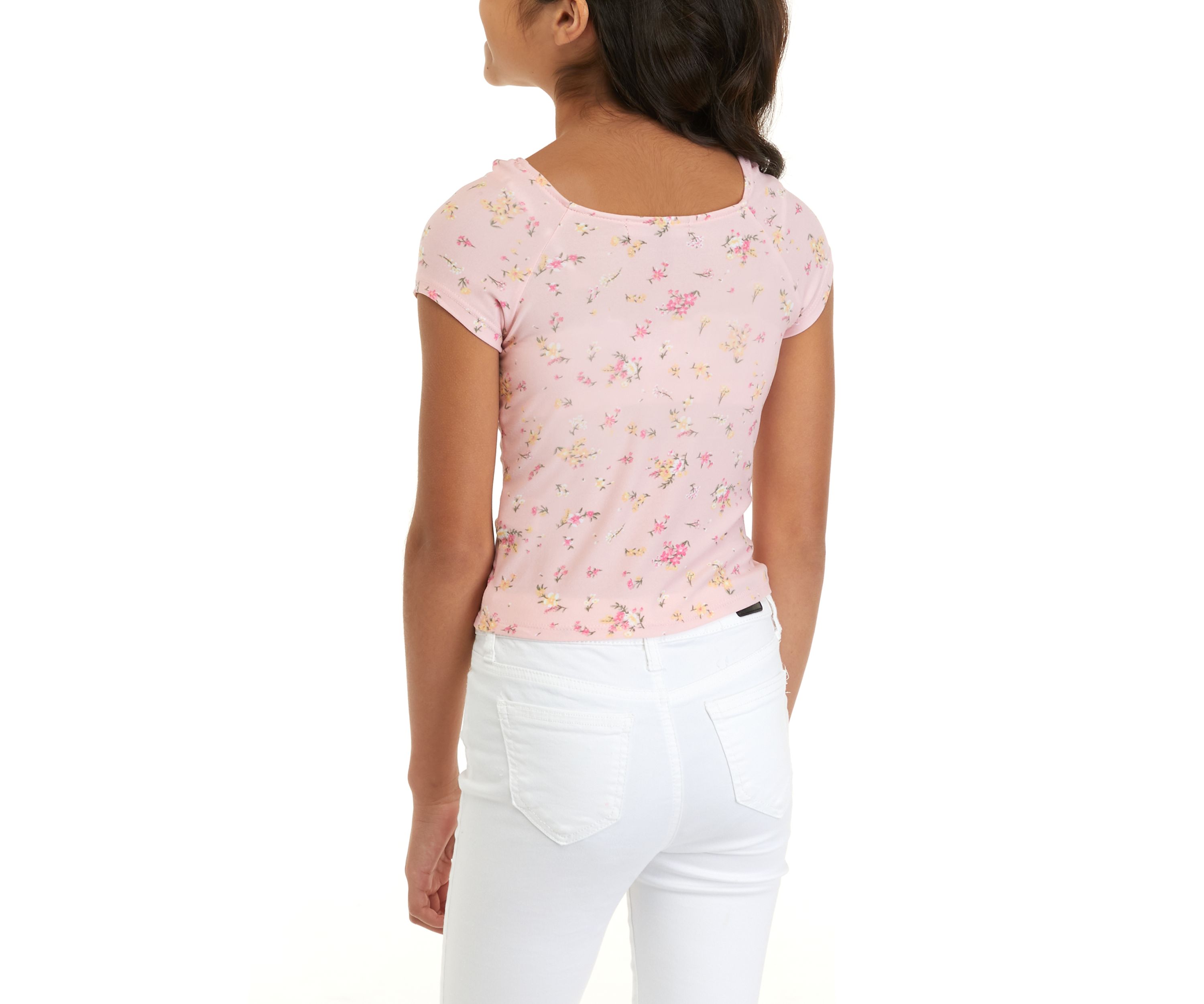 Girls 7-16 Printed Fashion Top