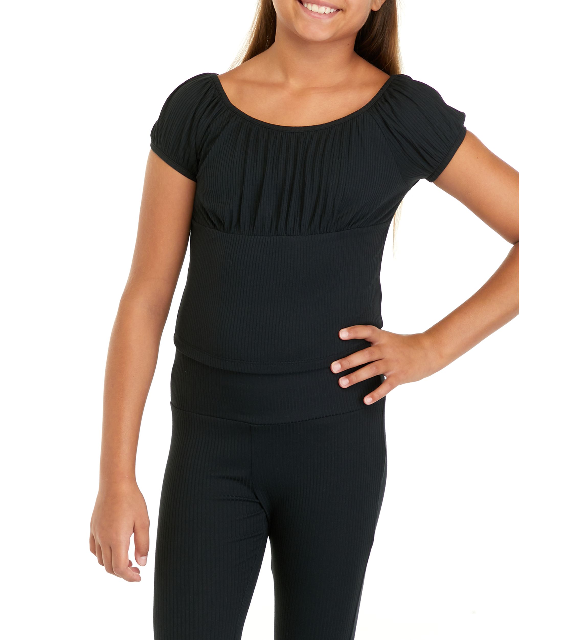 Girls 7-16 Short Sleeve Emma Top