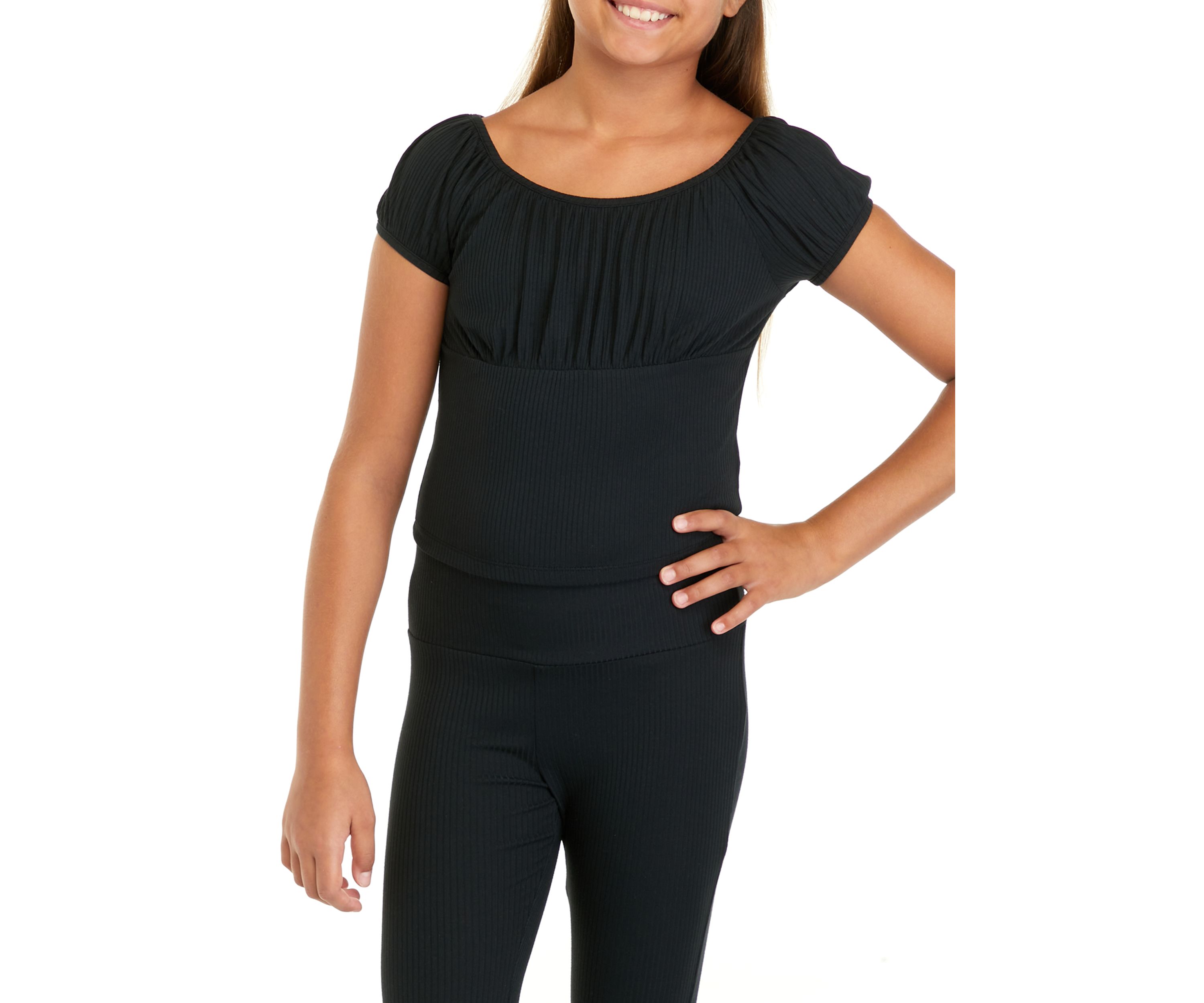 Girls 7-16 Short Sleeve Emma Top