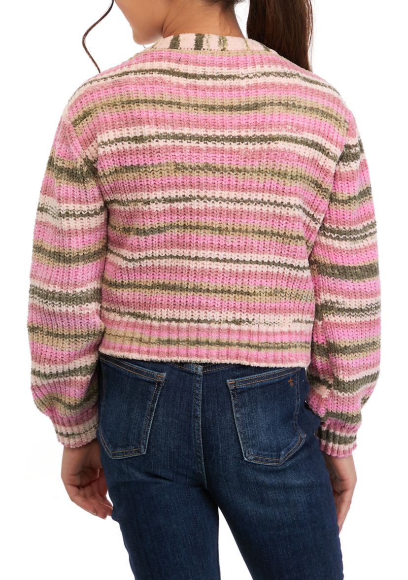 Girls 7-16 Oversized Cardigan