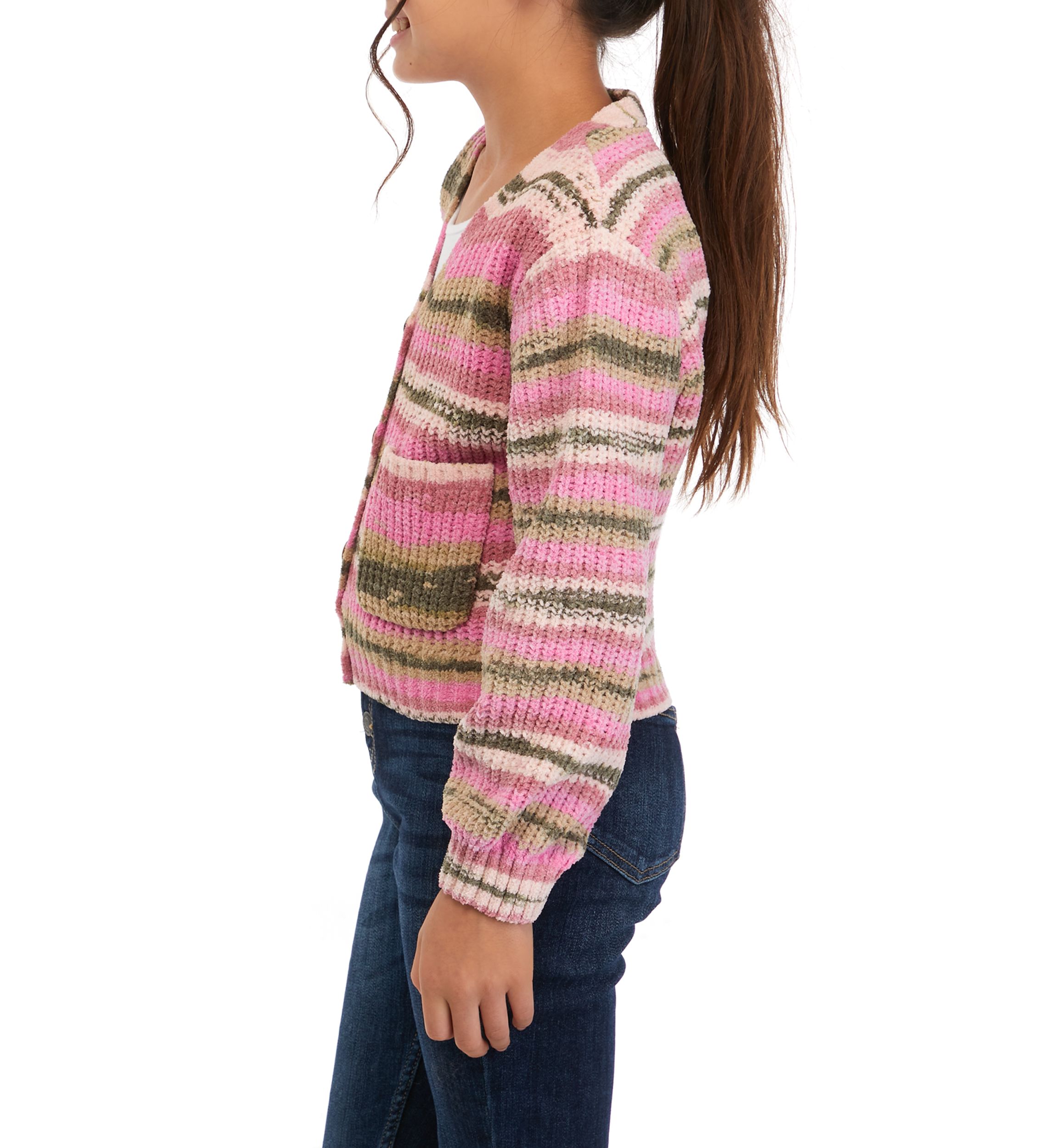 Girls 7-16 Oversized Cardigan