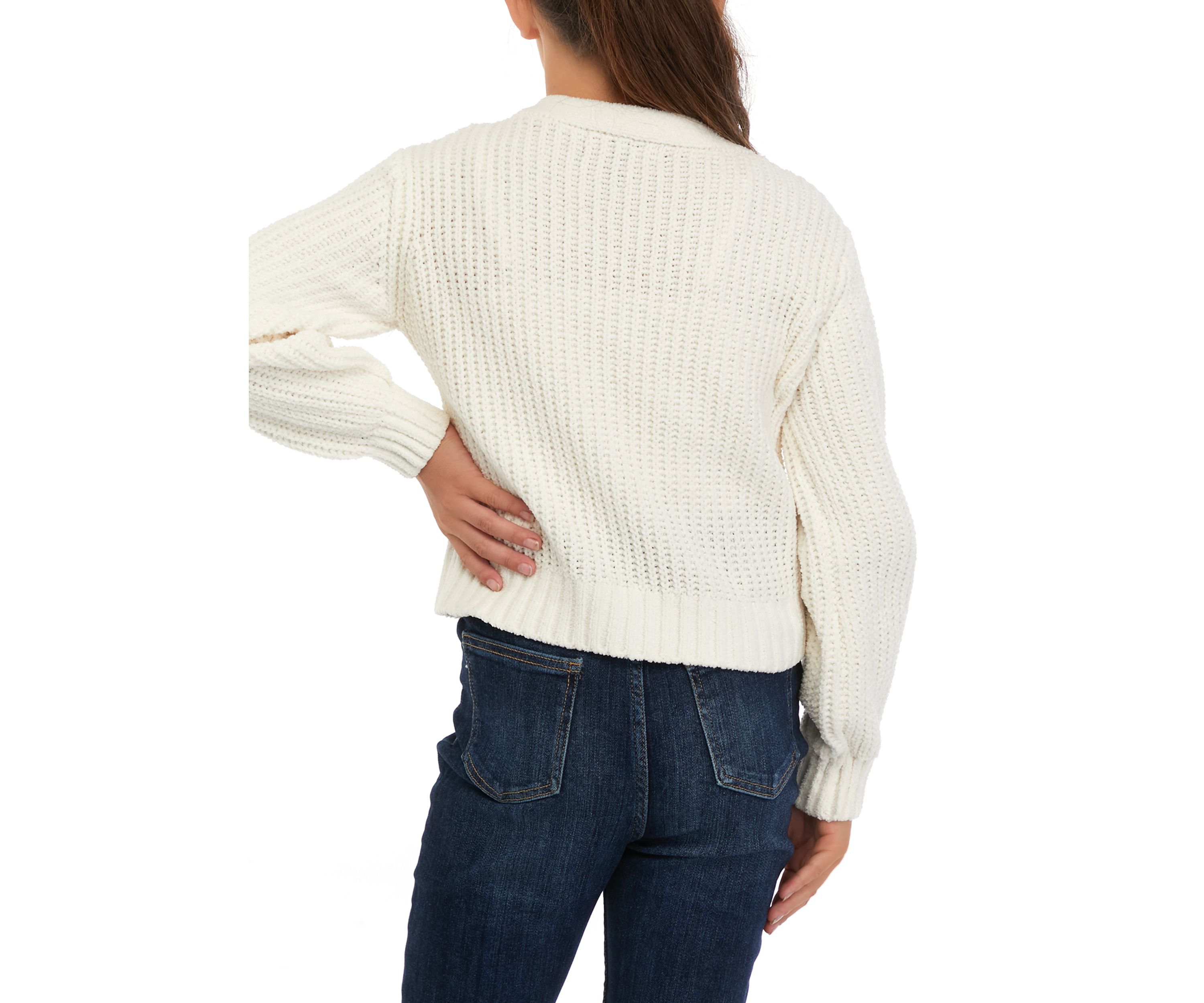 Girls 7-16 Oversized Cardigan