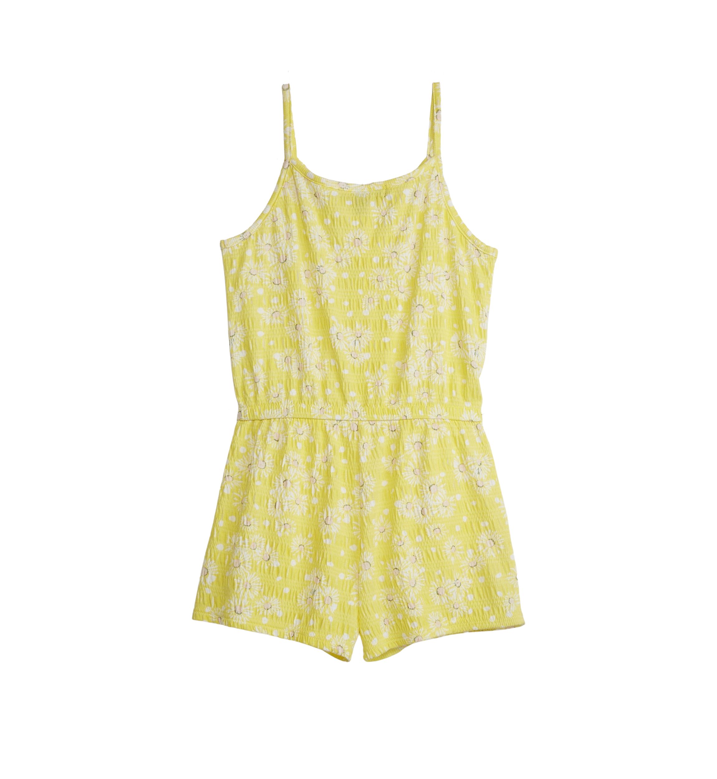 Girls 7-16 Knit Utility Romper 