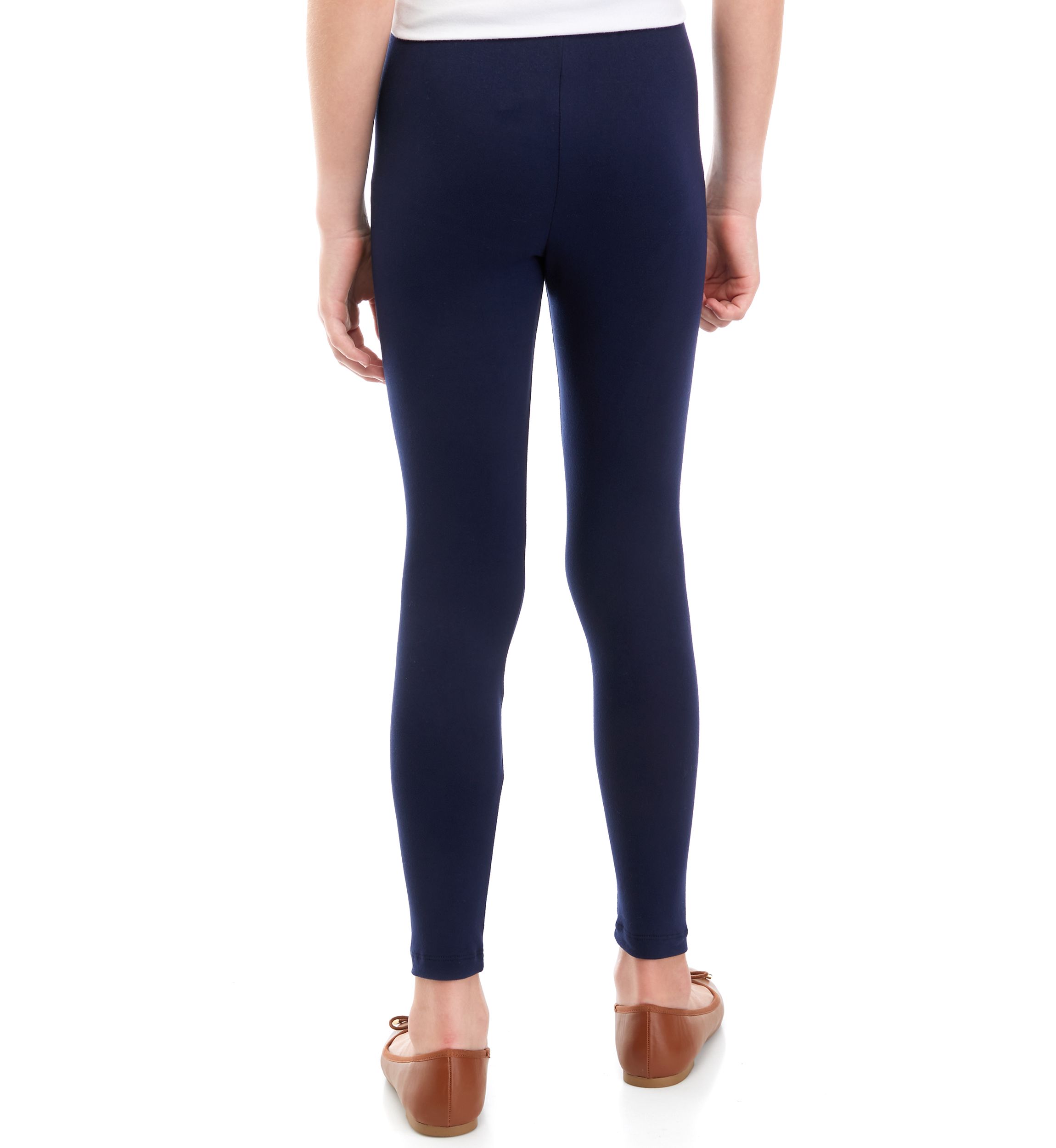 Girls 7-16 Solid Leggings