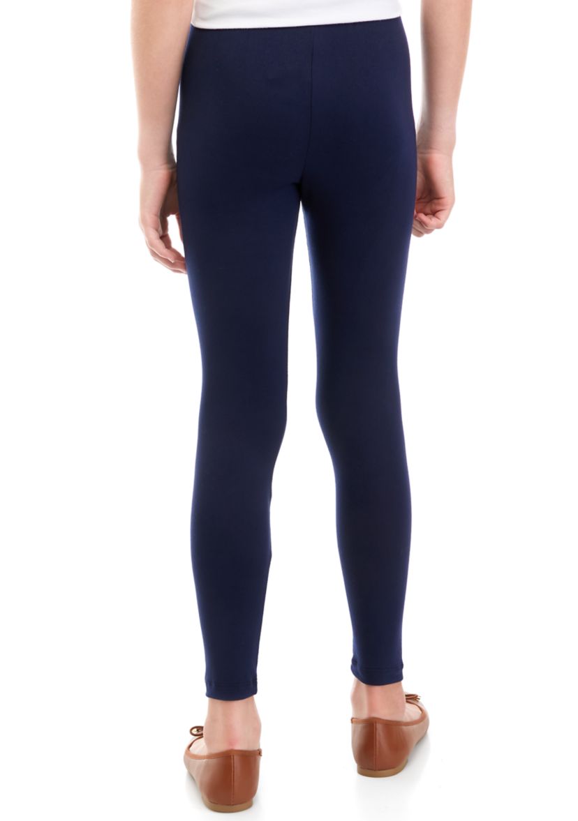 Girls 7-16 Solid Leggings
