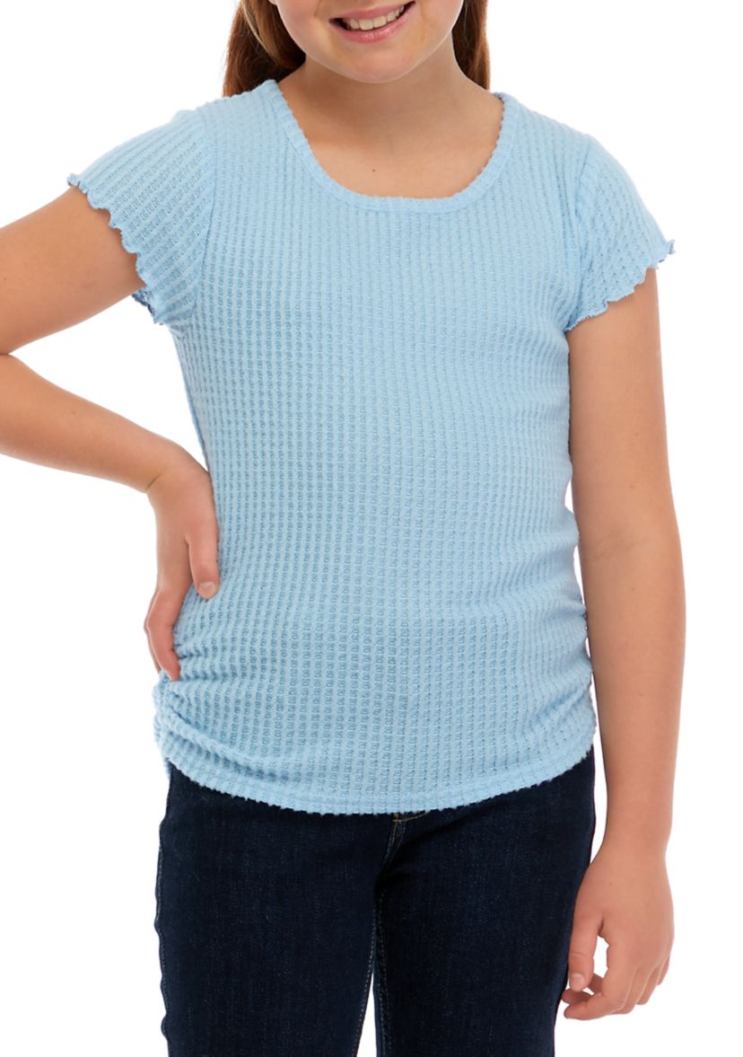 Girls 7-16 Waffle T-Shirt