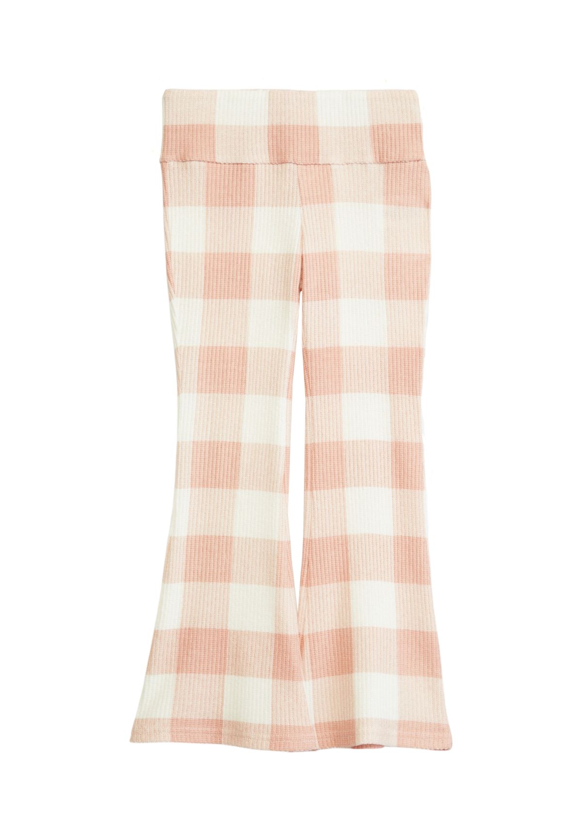 Girls 4-6x Pull On Ribbed Flare Pants