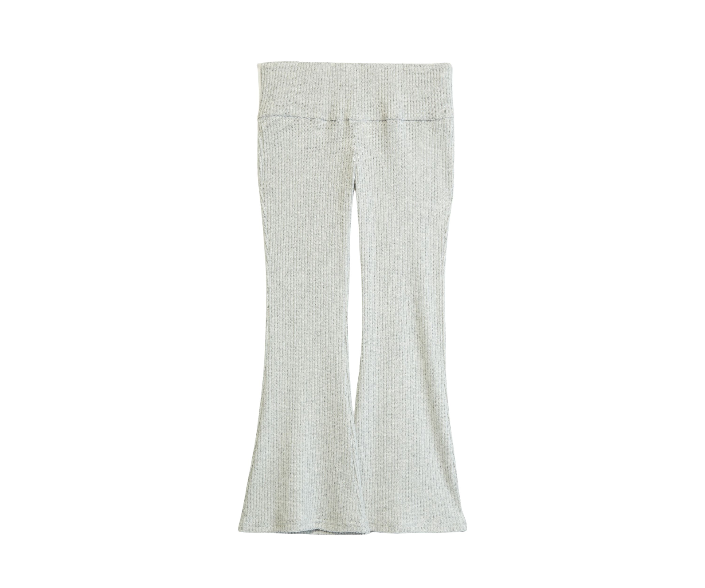Girls 4-6x Pull On Ribbed Flare Pants