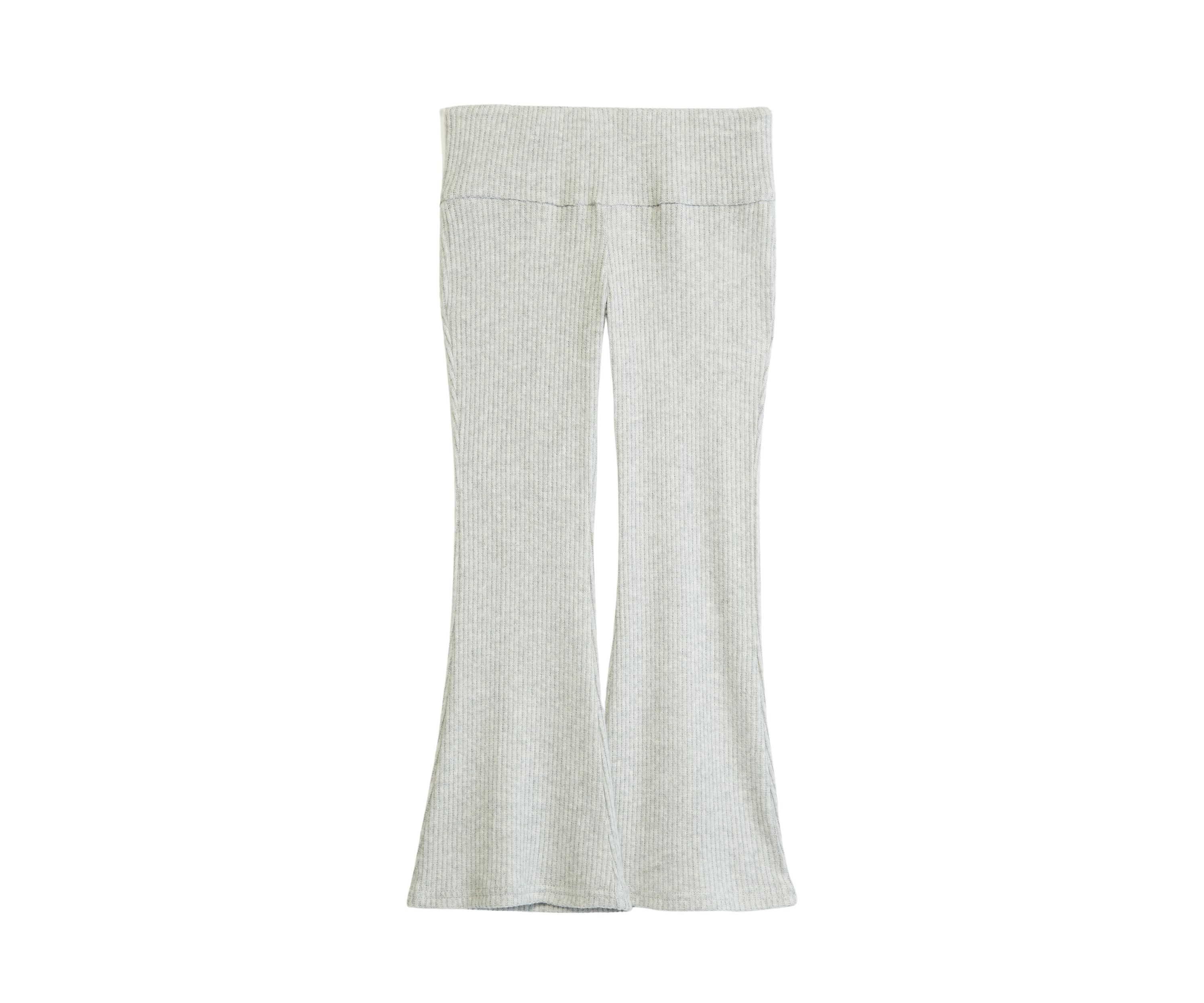 Girls 4-6x Pull On Ribbed Flare Pants