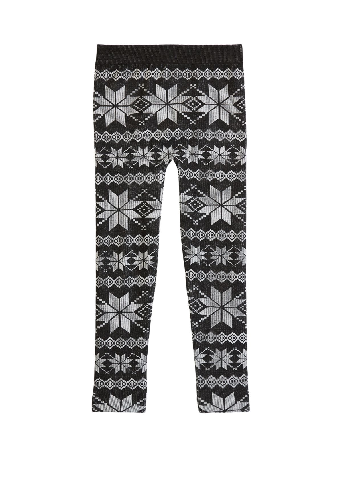 Girls 4-6x Pull On Printed Leggings