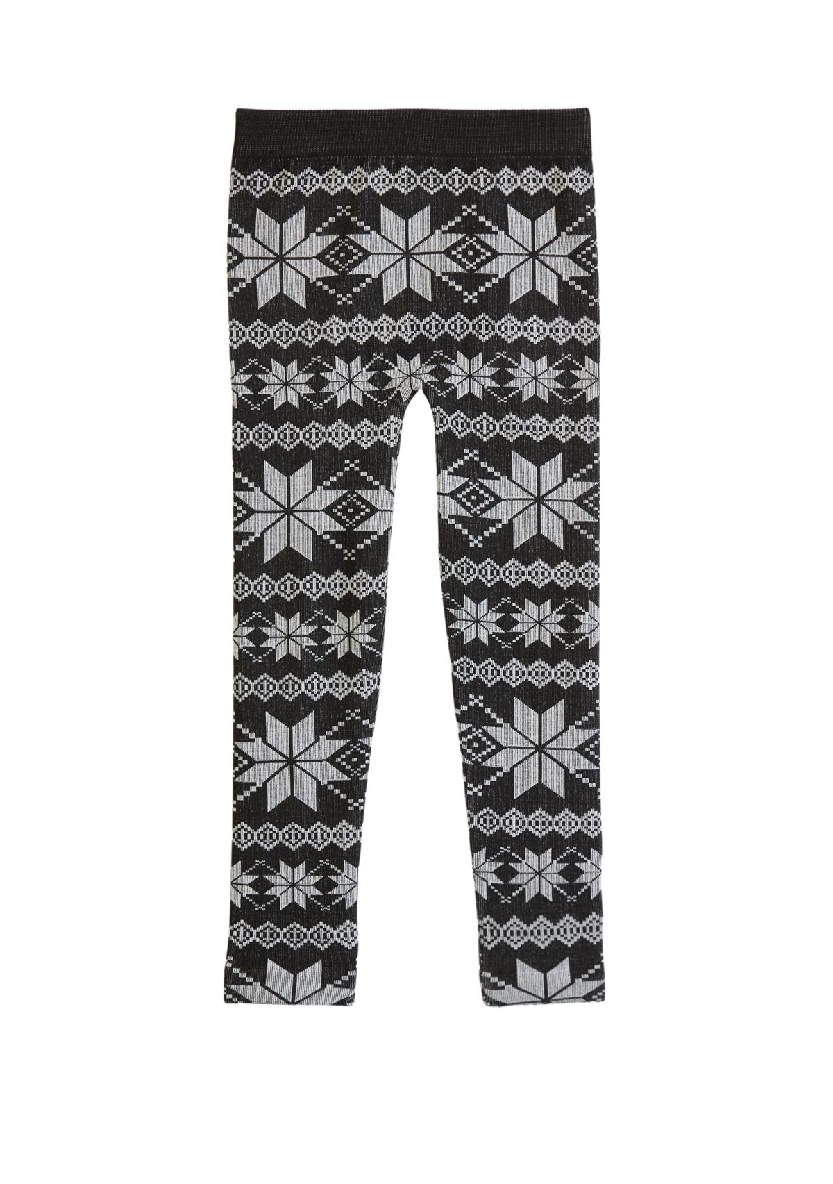 Girls 4-6x Pull On Printed Leggings