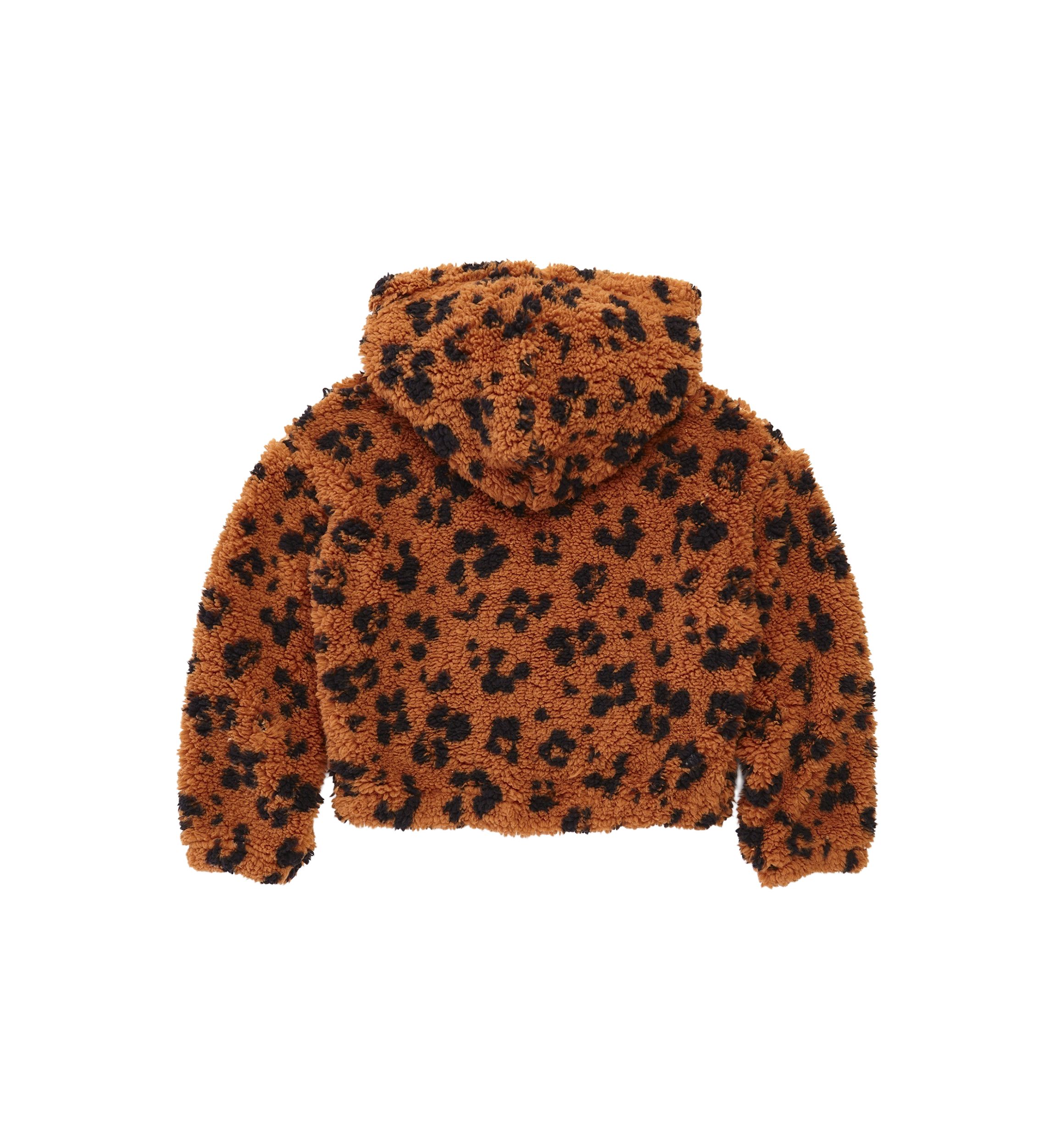 Girls 4-6x Long Sleeve Faux Sherpa Jacket