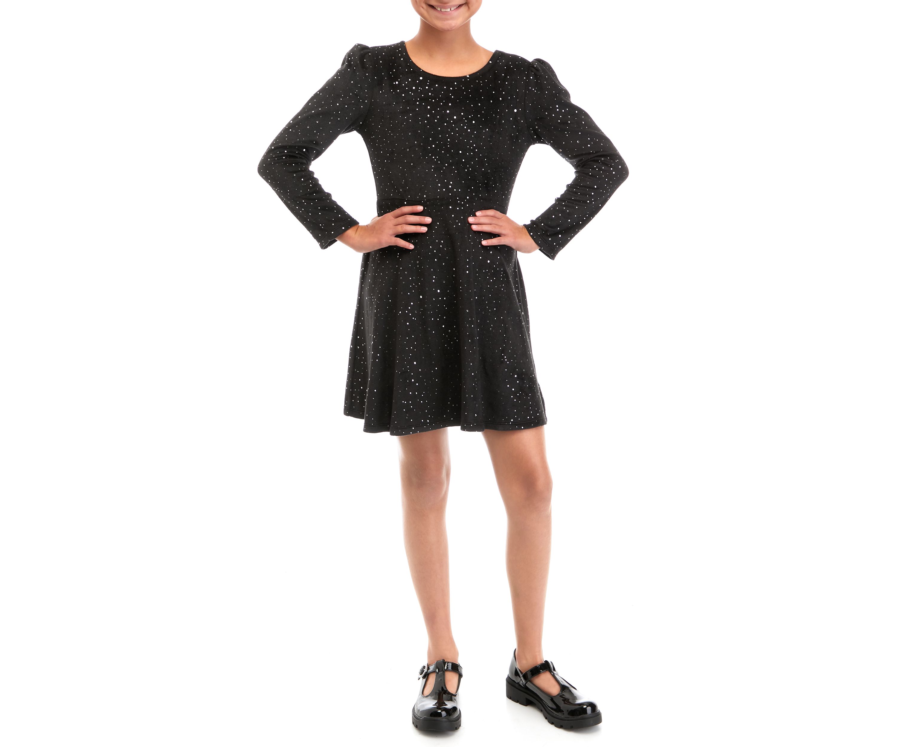 Girls 7-16 Knit Skater Dress