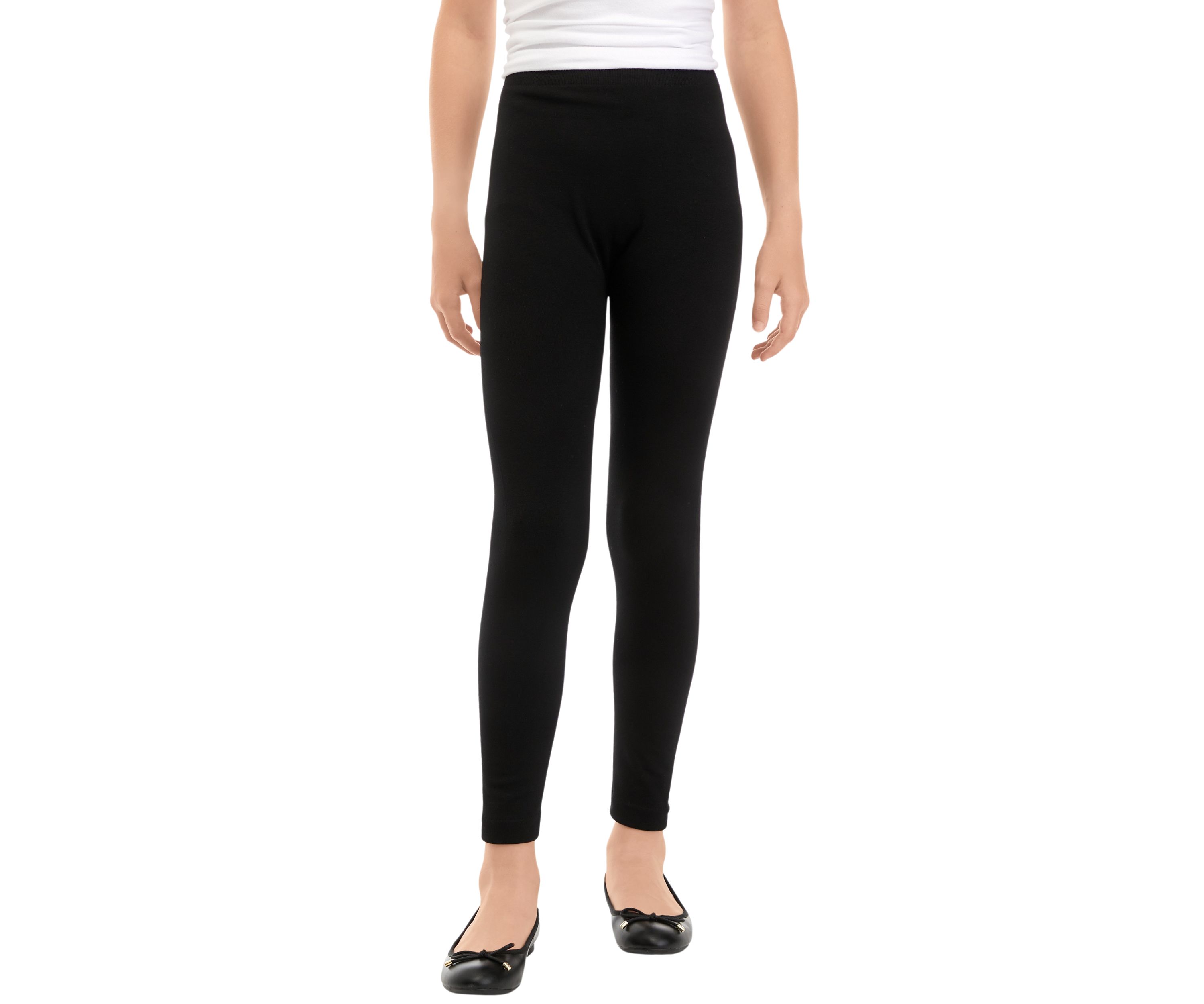 Girls 7-16 Pull On Solid Leggings