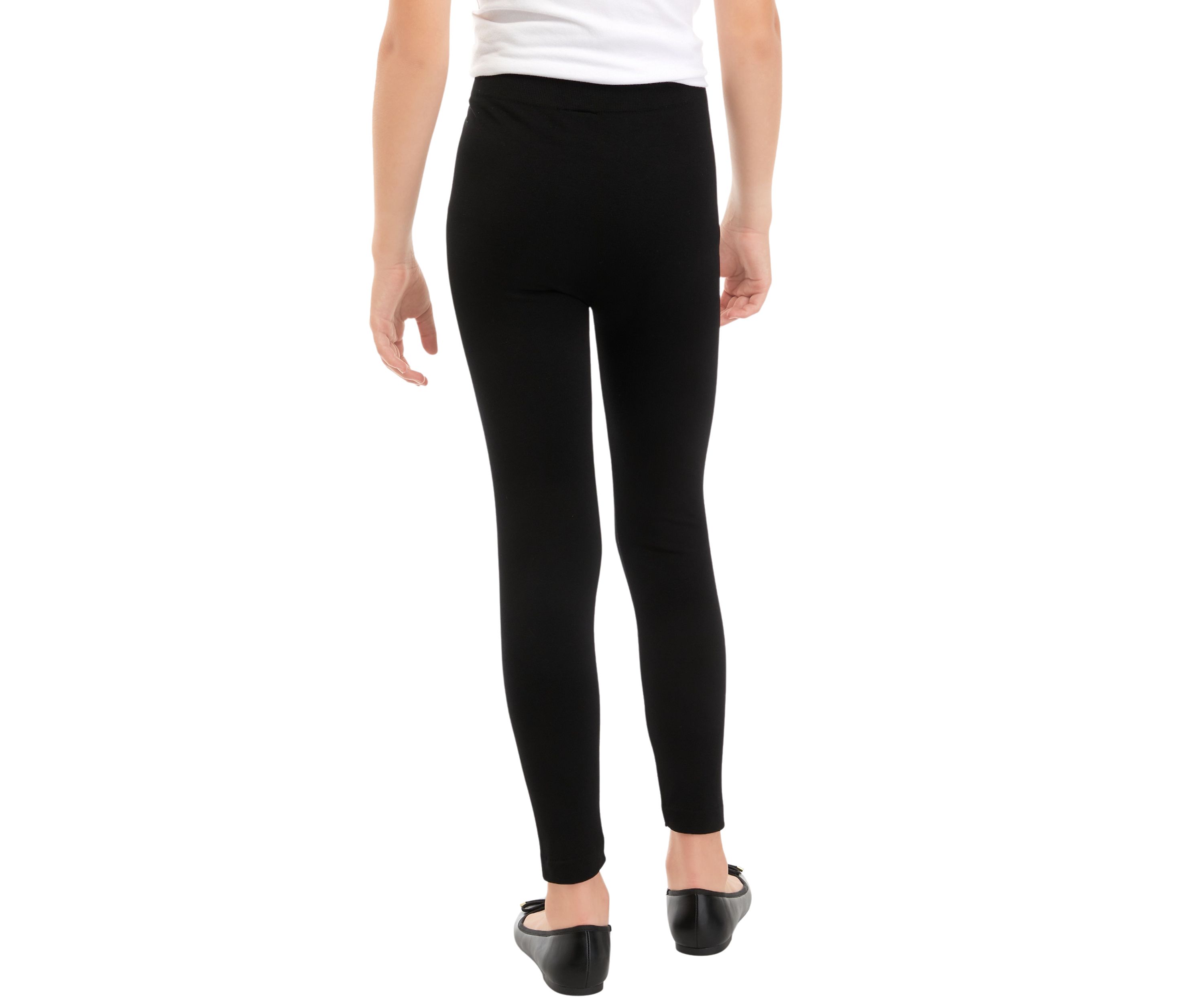 Girls 7-16 Pull On Solid Leggings