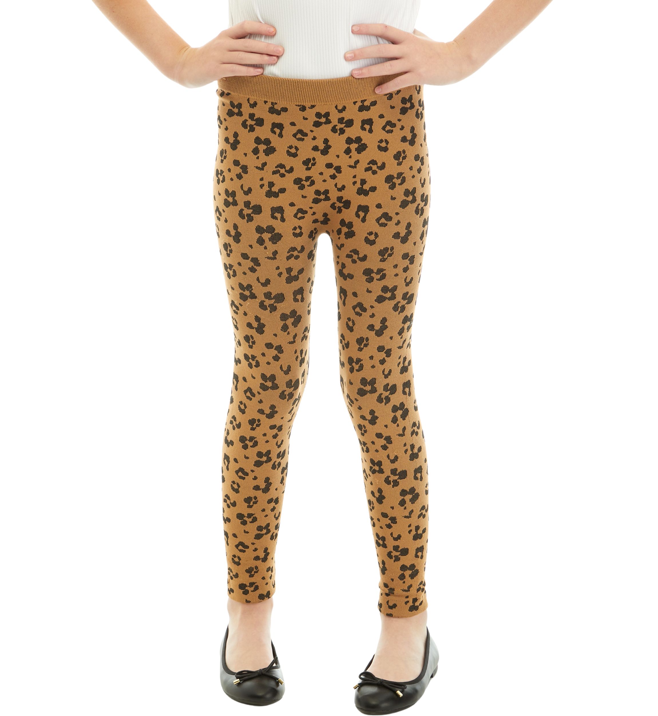 Girls 7-16 Pull On Printed Leggings