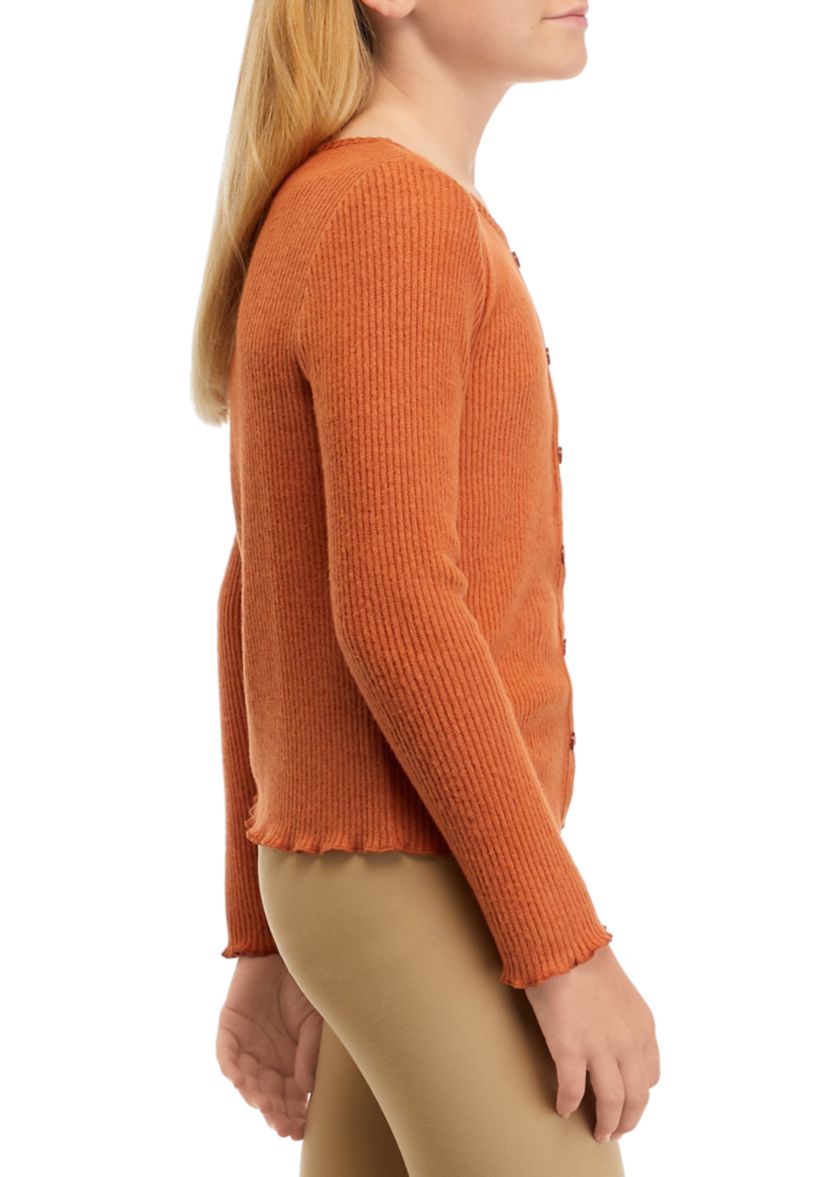 Girls 7-16 Brushed Rib Top