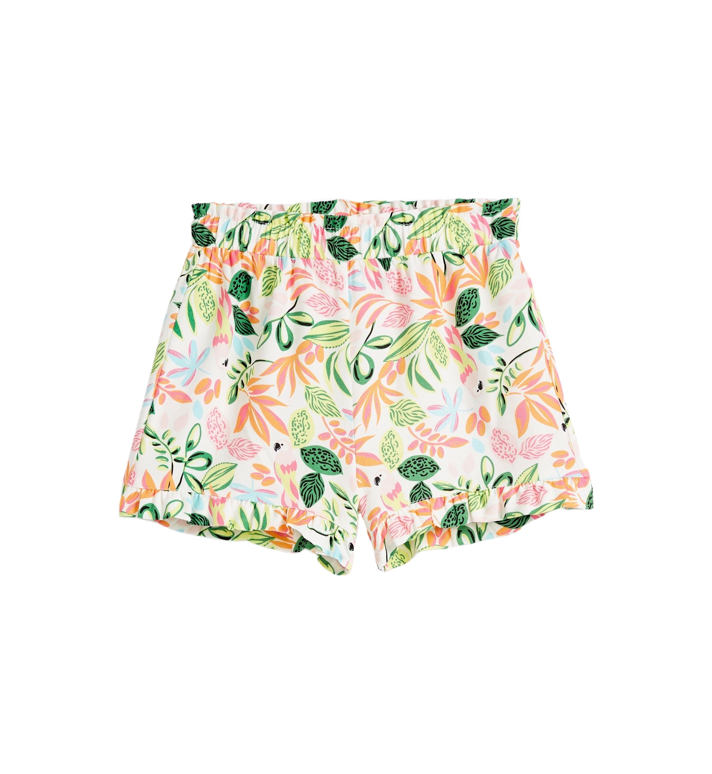 Girls 4-6x Pull On Ruffle Hem Shorts