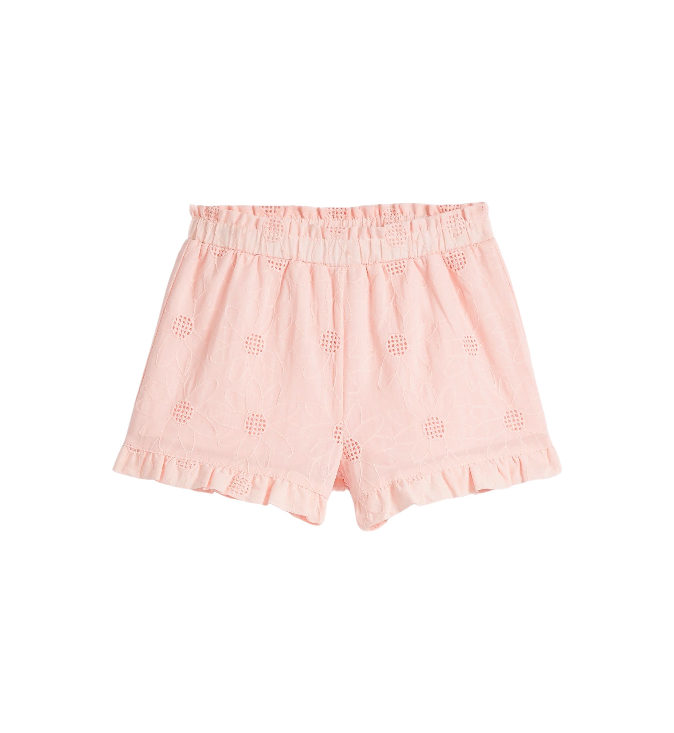 Girls 4-6x Pull On Ruffle Hem Shorts
