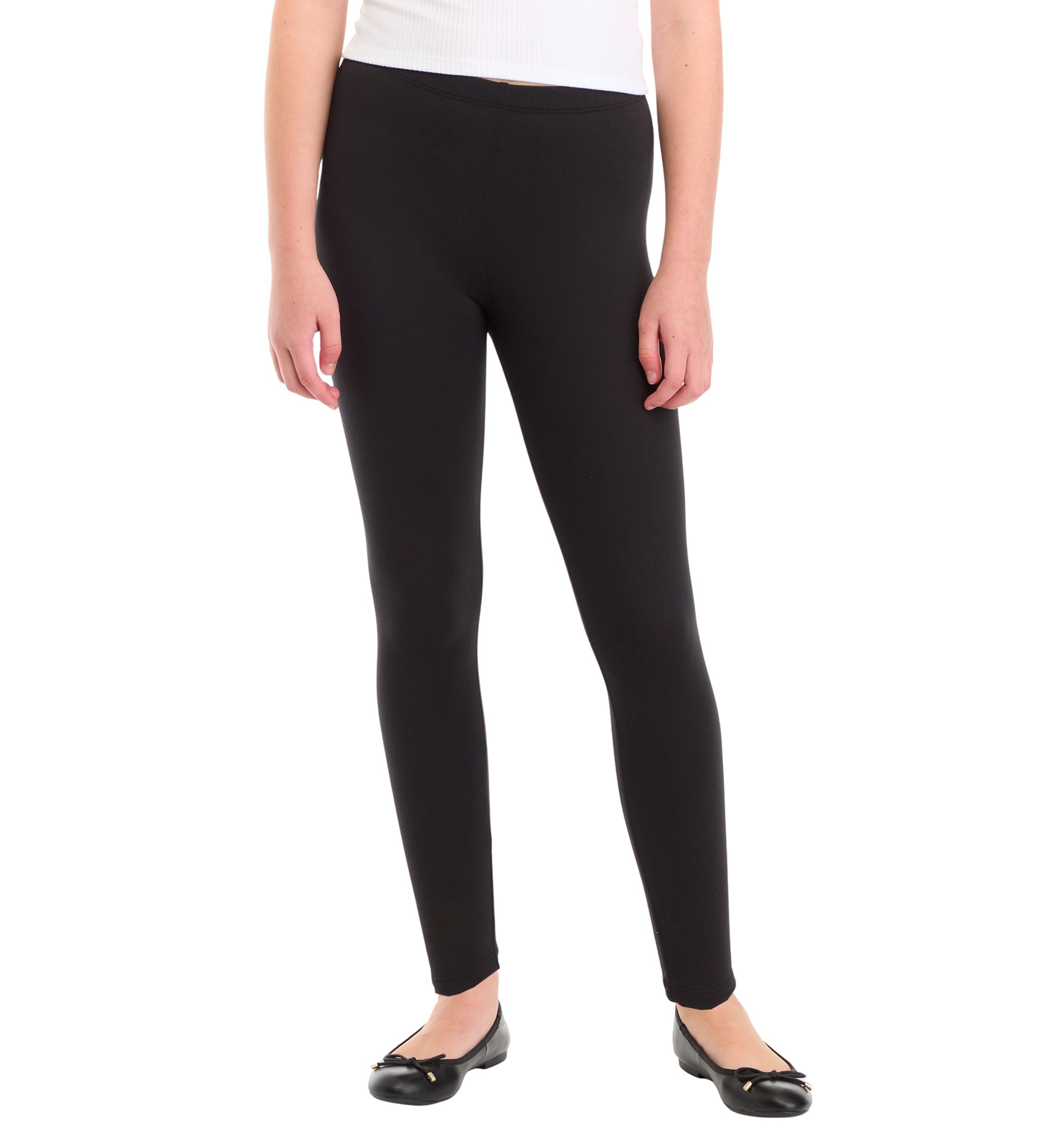 Girls 7-16 Solid Leggings