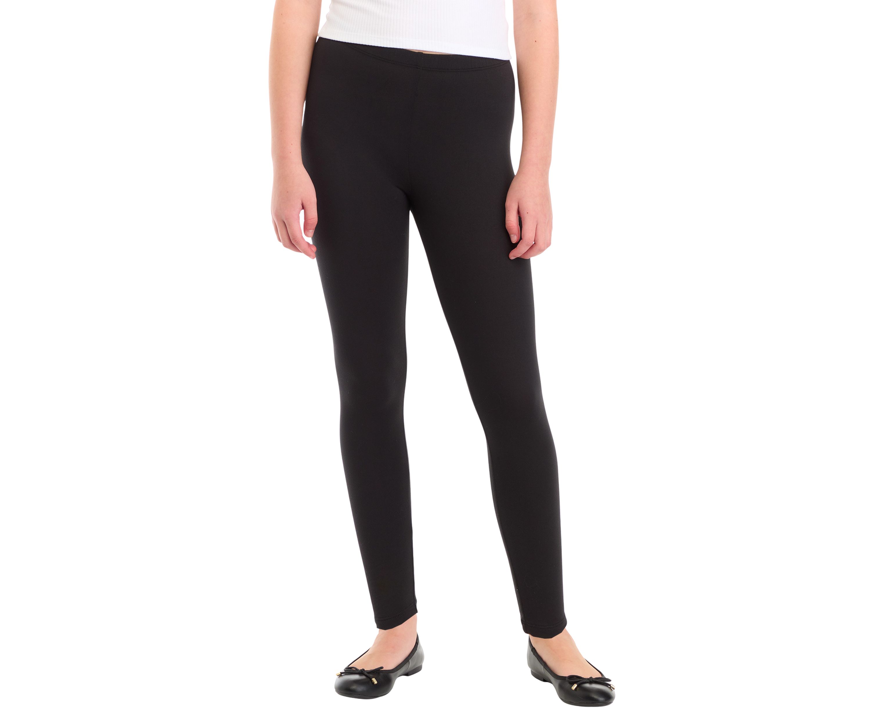 Girls 7-16 Solid Leggings