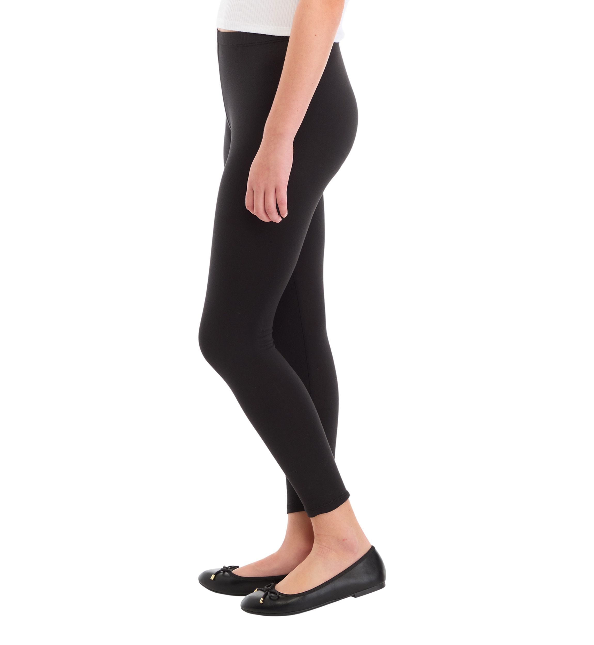 Girls 7-16 Solid Leggings