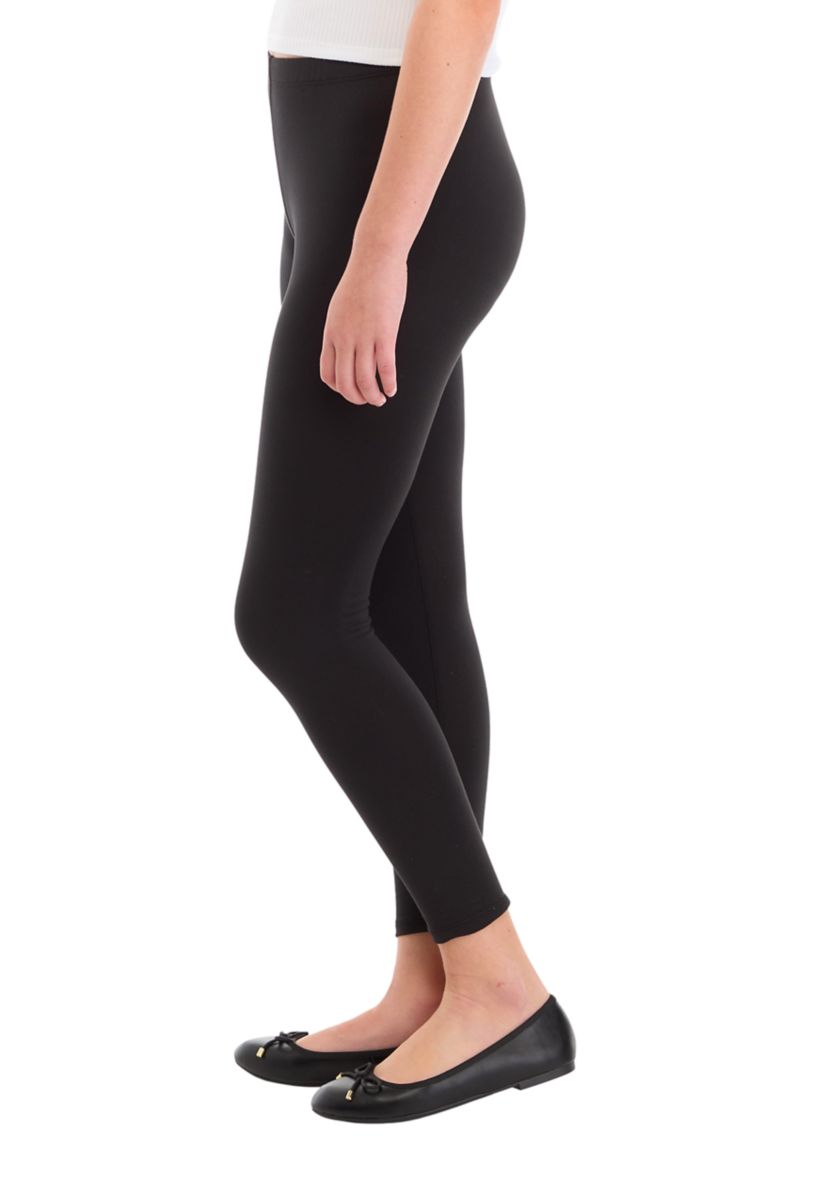 Girls 7-16 Solid Leggings