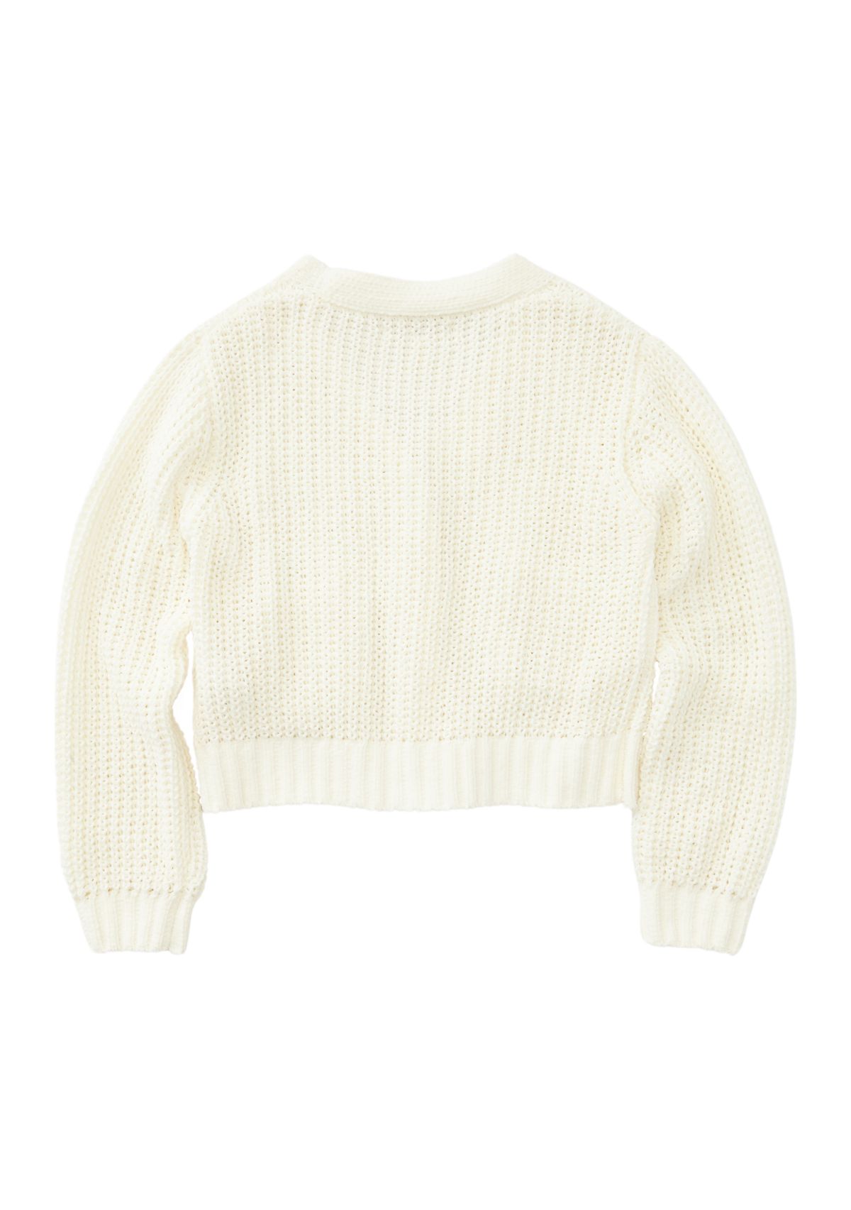 Girls 4-6x Solid Knit Cardigan