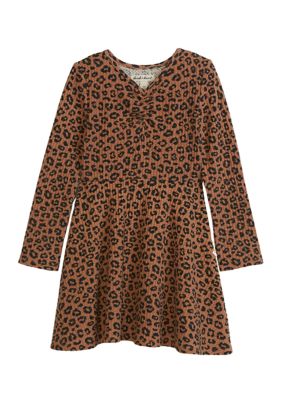 Derek Heart Girls 4-6x Waffle Skater Dress