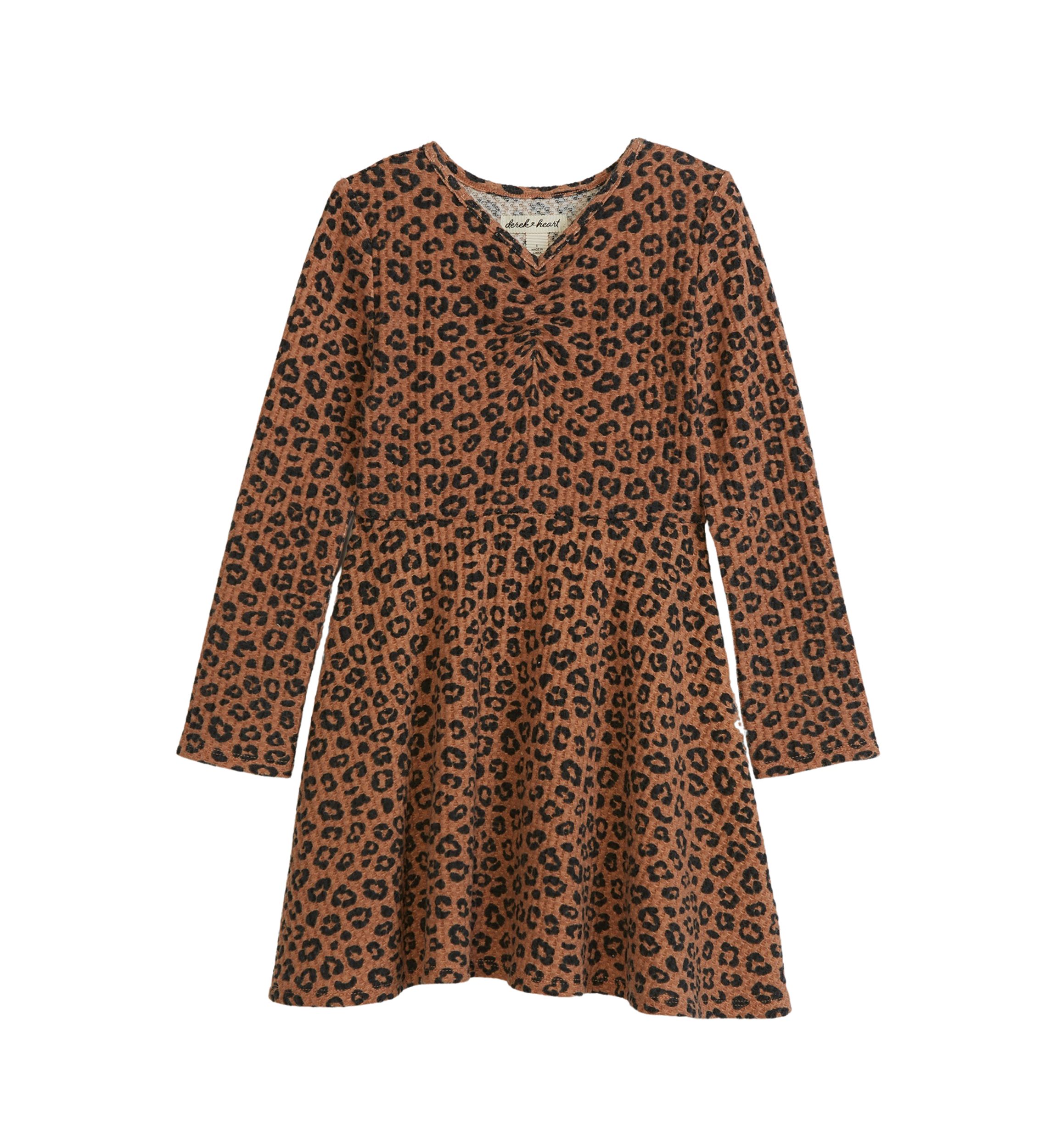 Girls 4-6x Waffle Skater Dress
