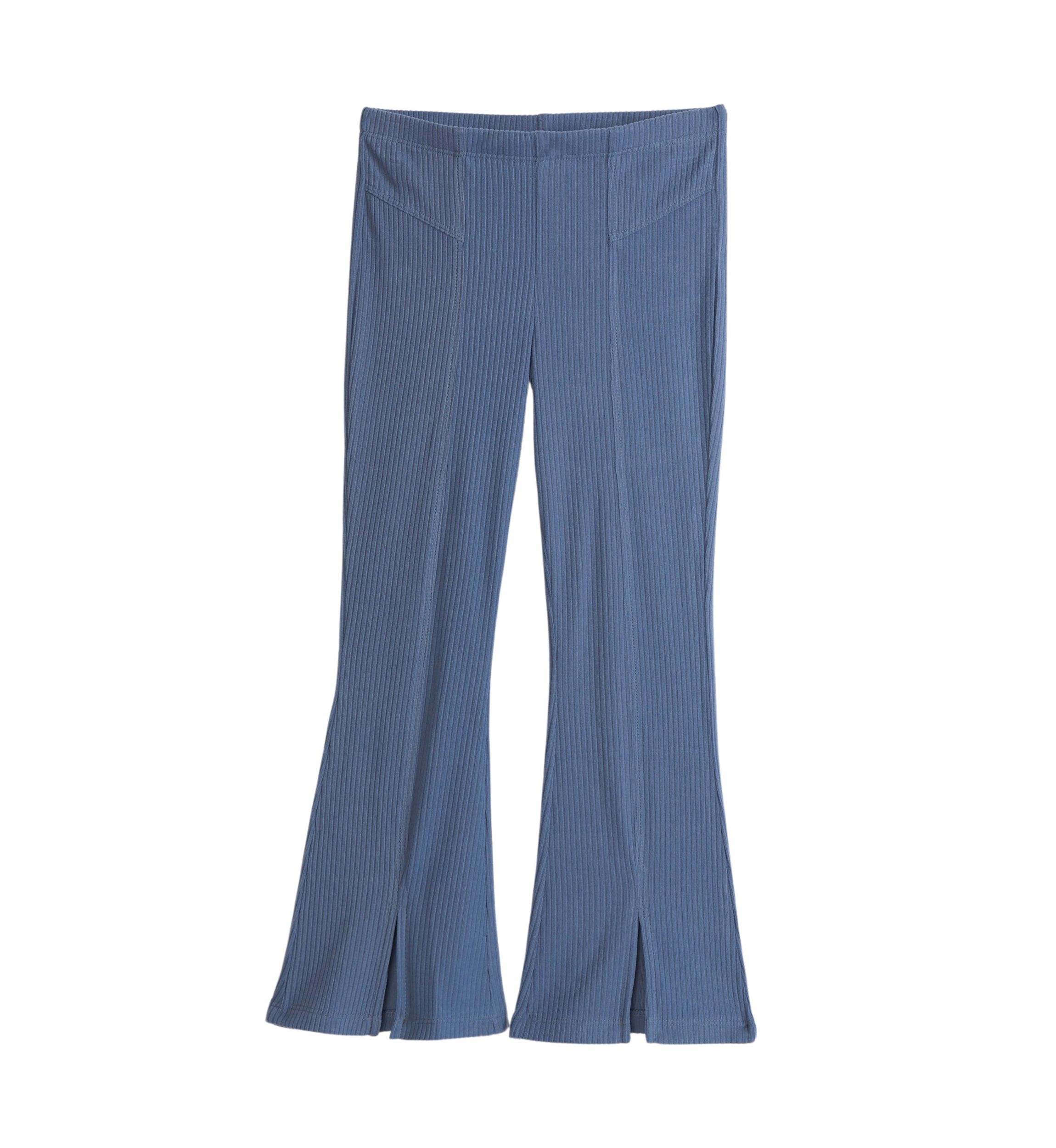 Girls 4-6x Ribbed Flare Leggings