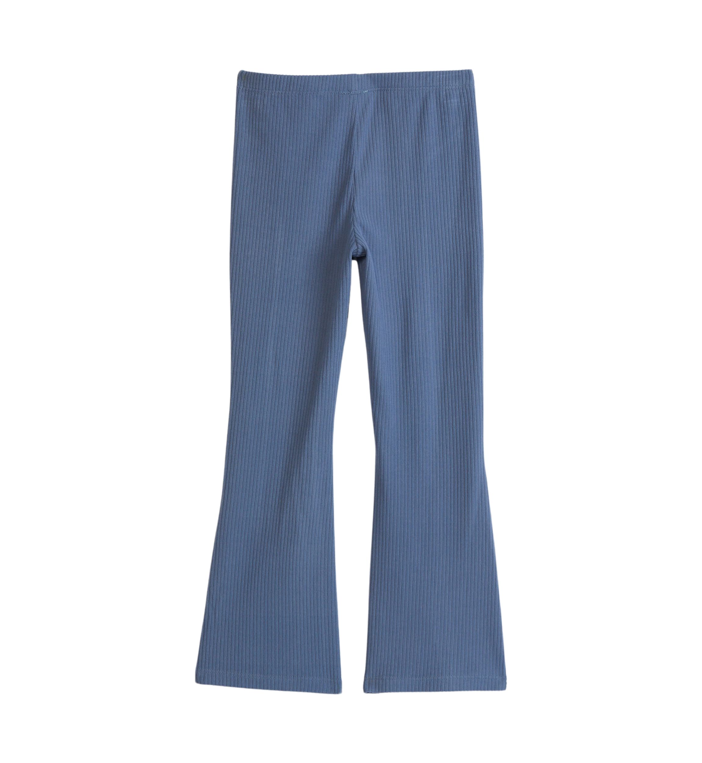 Girls 4-6x Ribbed Flare Leggings