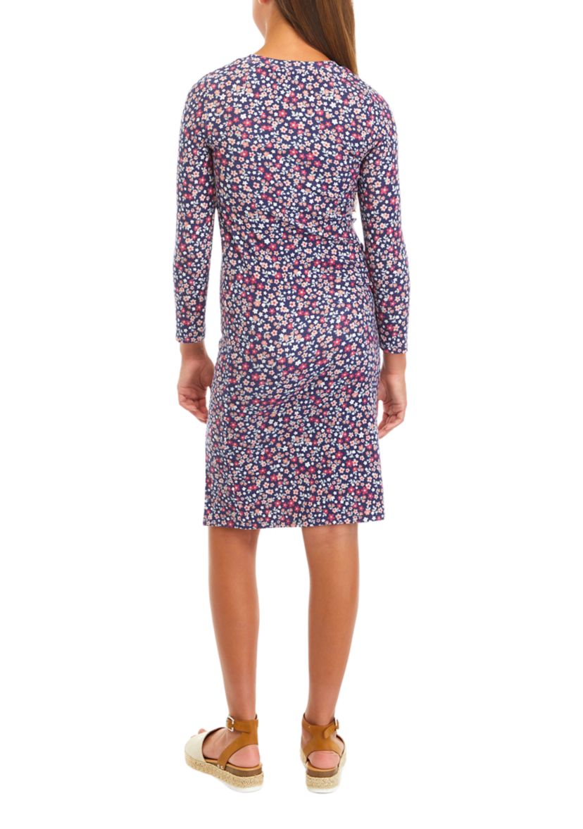 Girls 7-16 Rib Knit Midi Dress