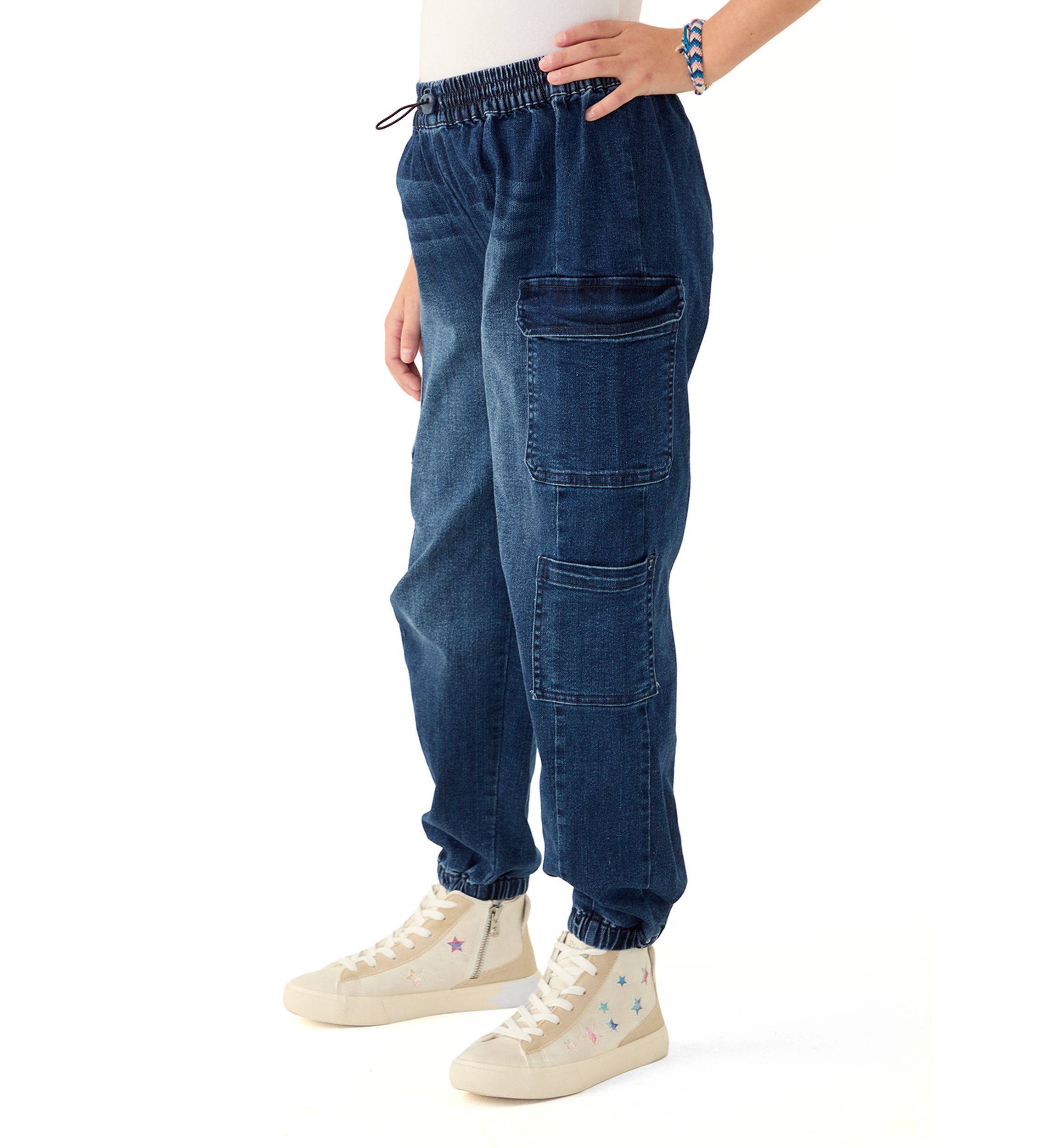 Girls 7-16 Cargo Jogger Pants
