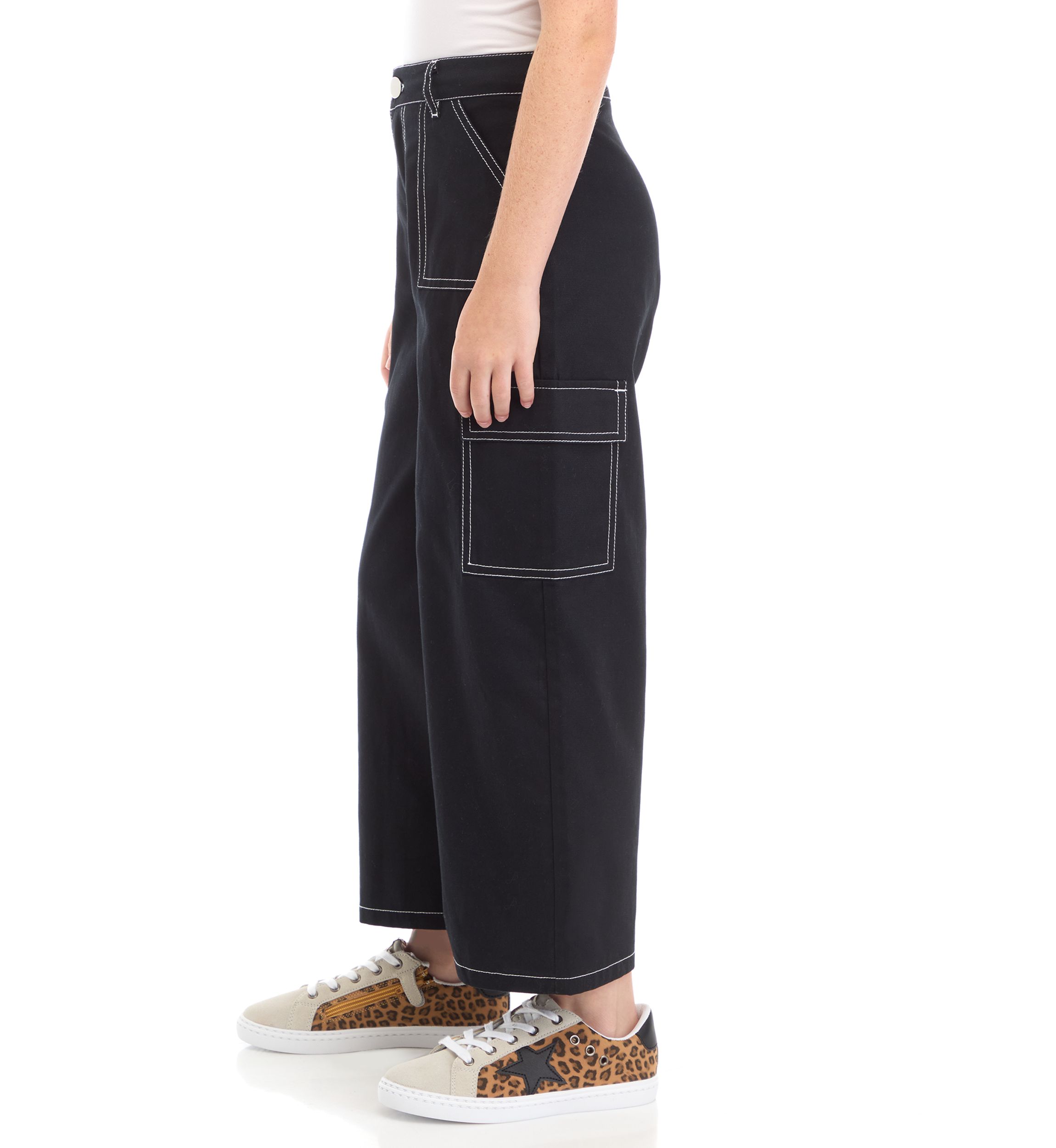 Girls 7-16 Cargo Straight Leg Pants