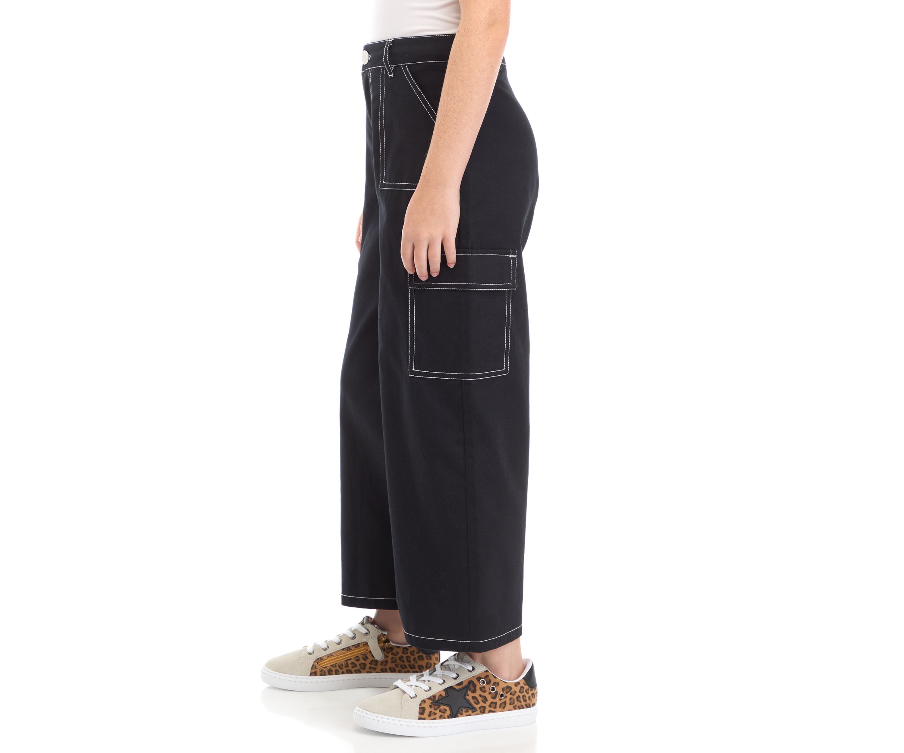 Girls 7-16 Cargo Straight Leg Pants