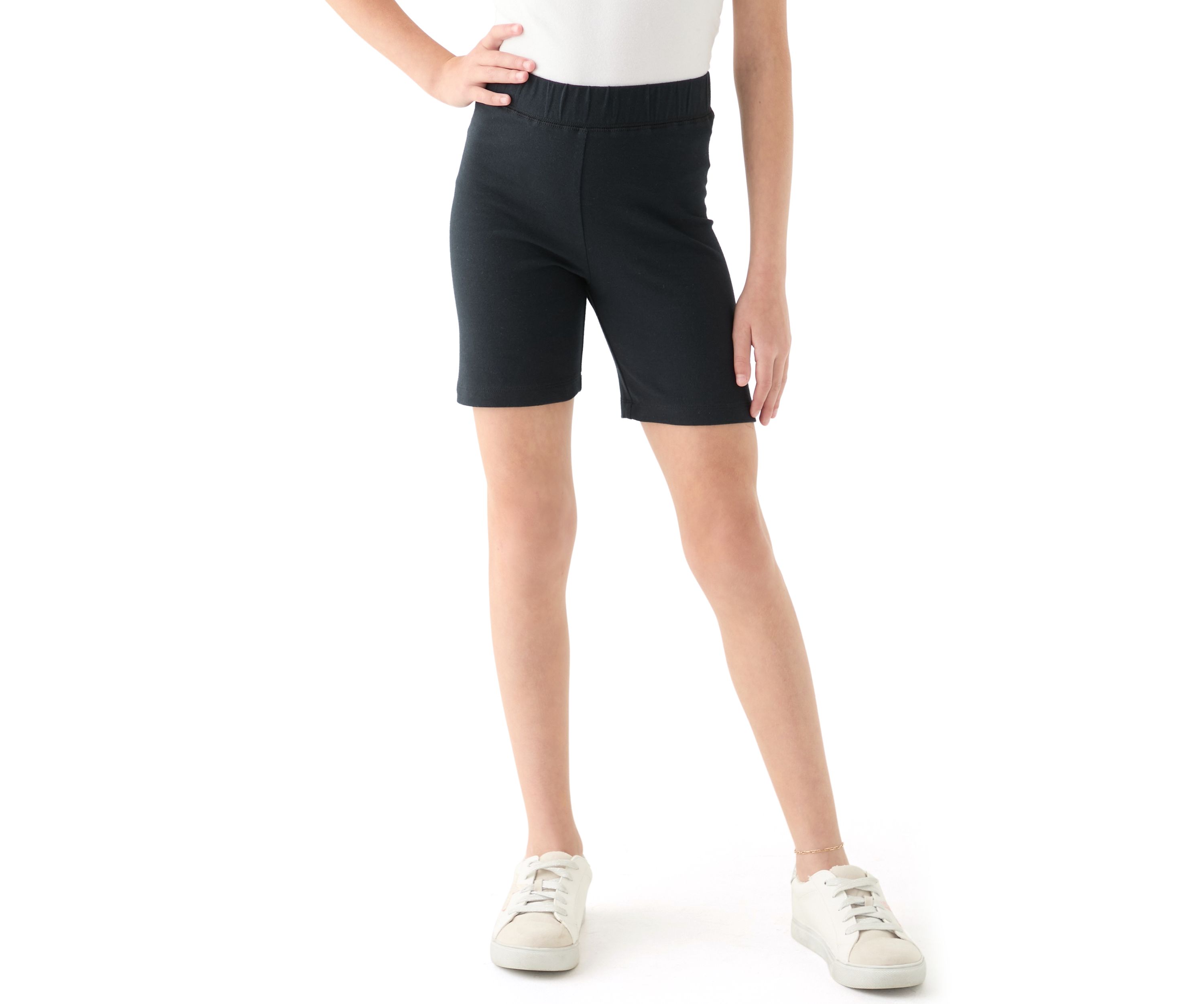 Girls 7-16 Jersey Bike Shorts