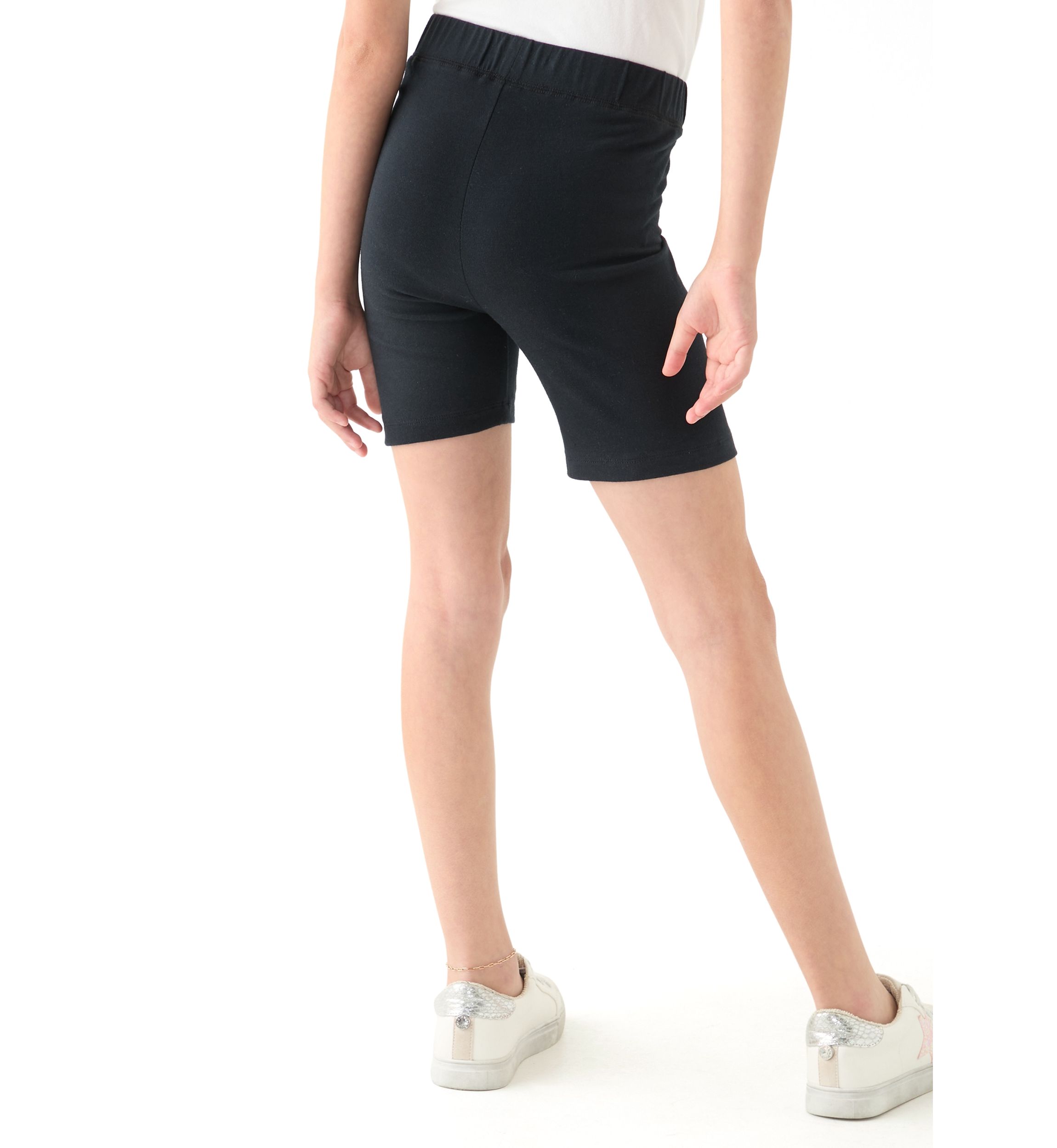 Girls 7-16 Jersey Bike Shorts