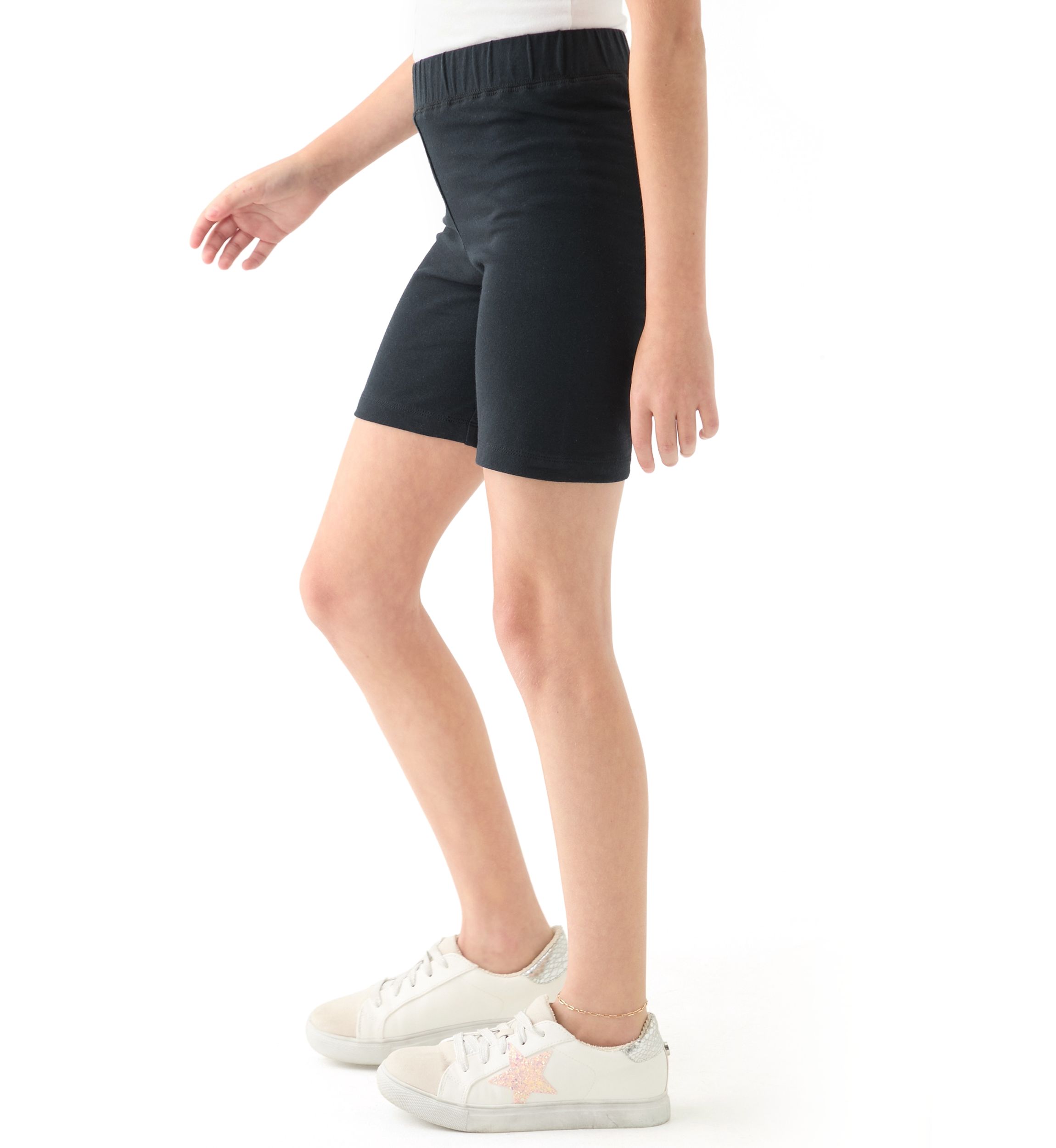 Girls 7-16 Jersey Bike Shorts