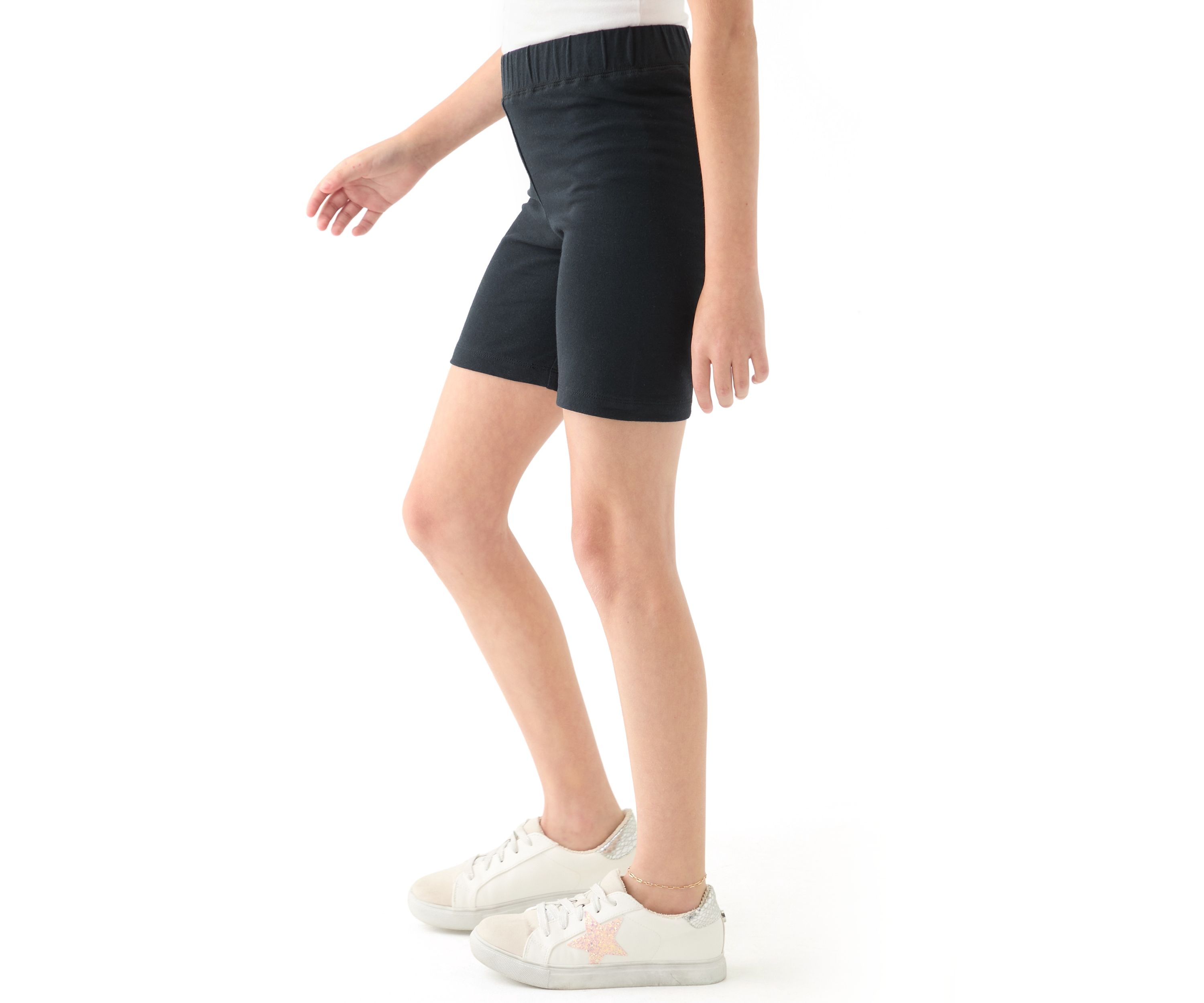 Girls 7-16 Jersey Bike Shorts