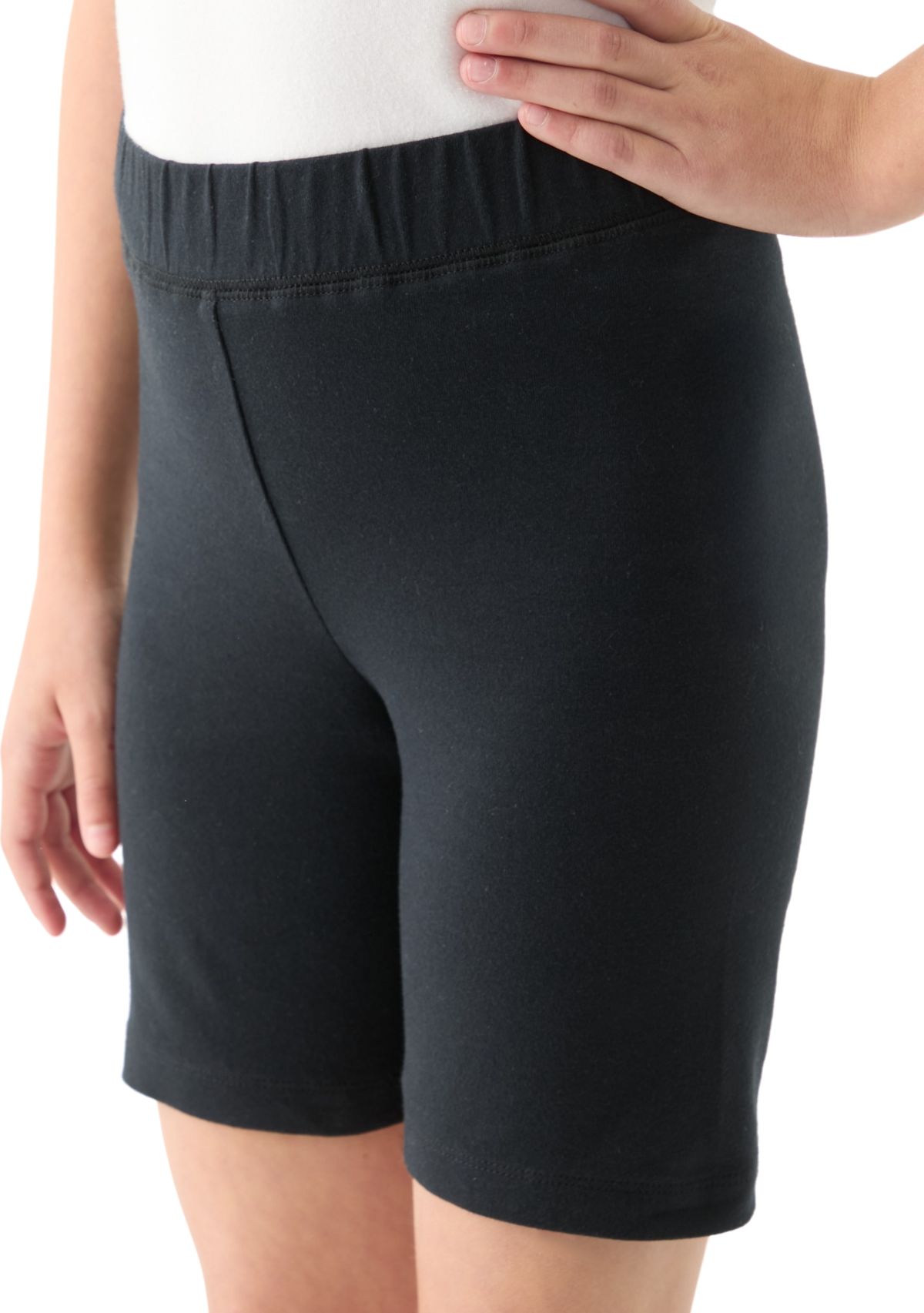 Girls 7-16 Jersey Bike Shorts