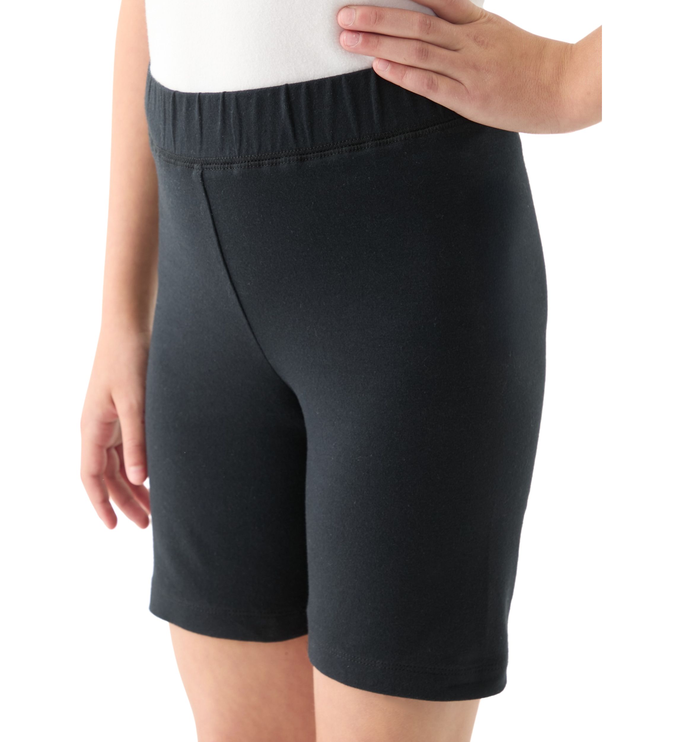 Girls 7-16 Jersey Bike Shorts