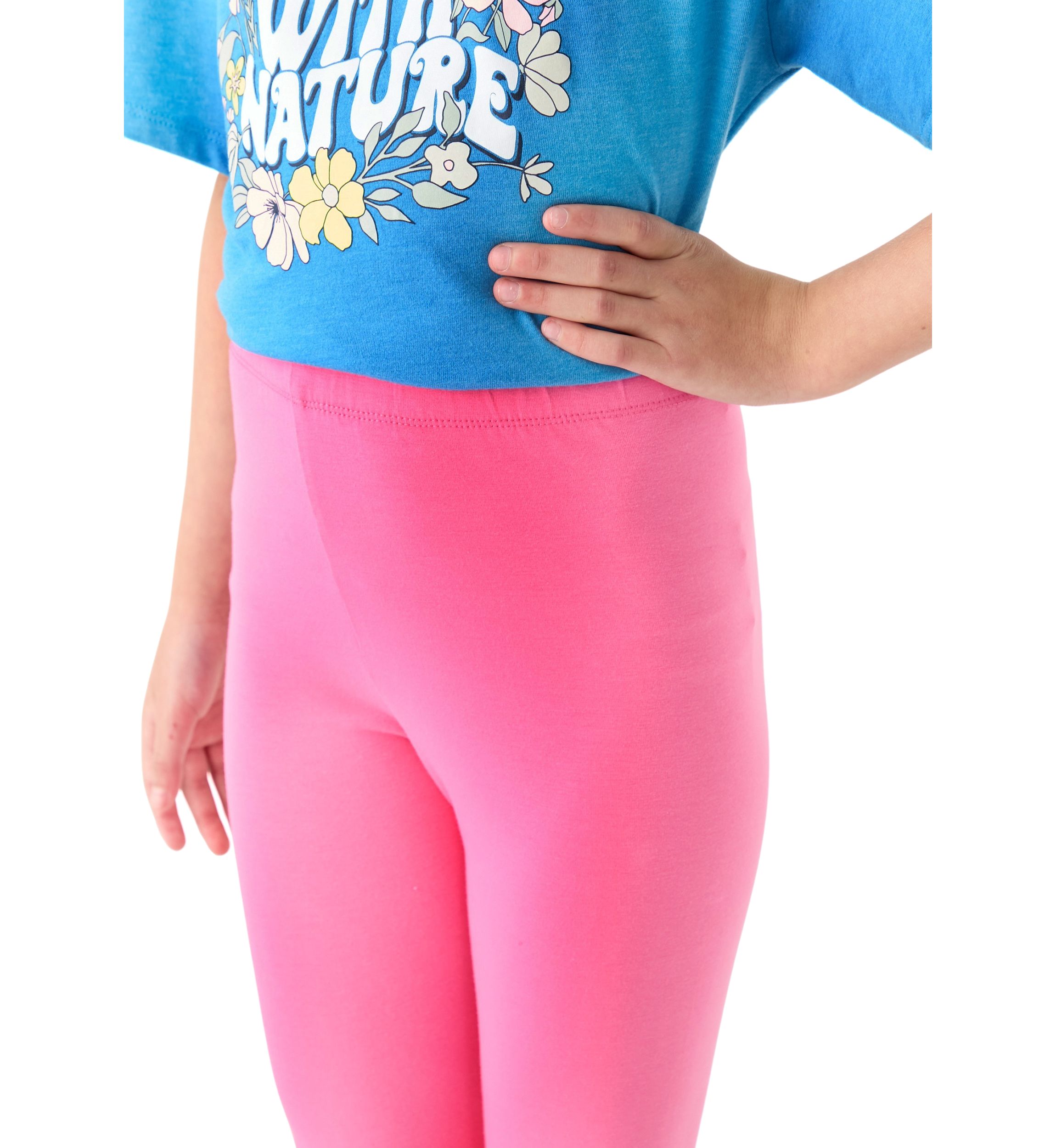 Girls 7-16 Jersey Leggings